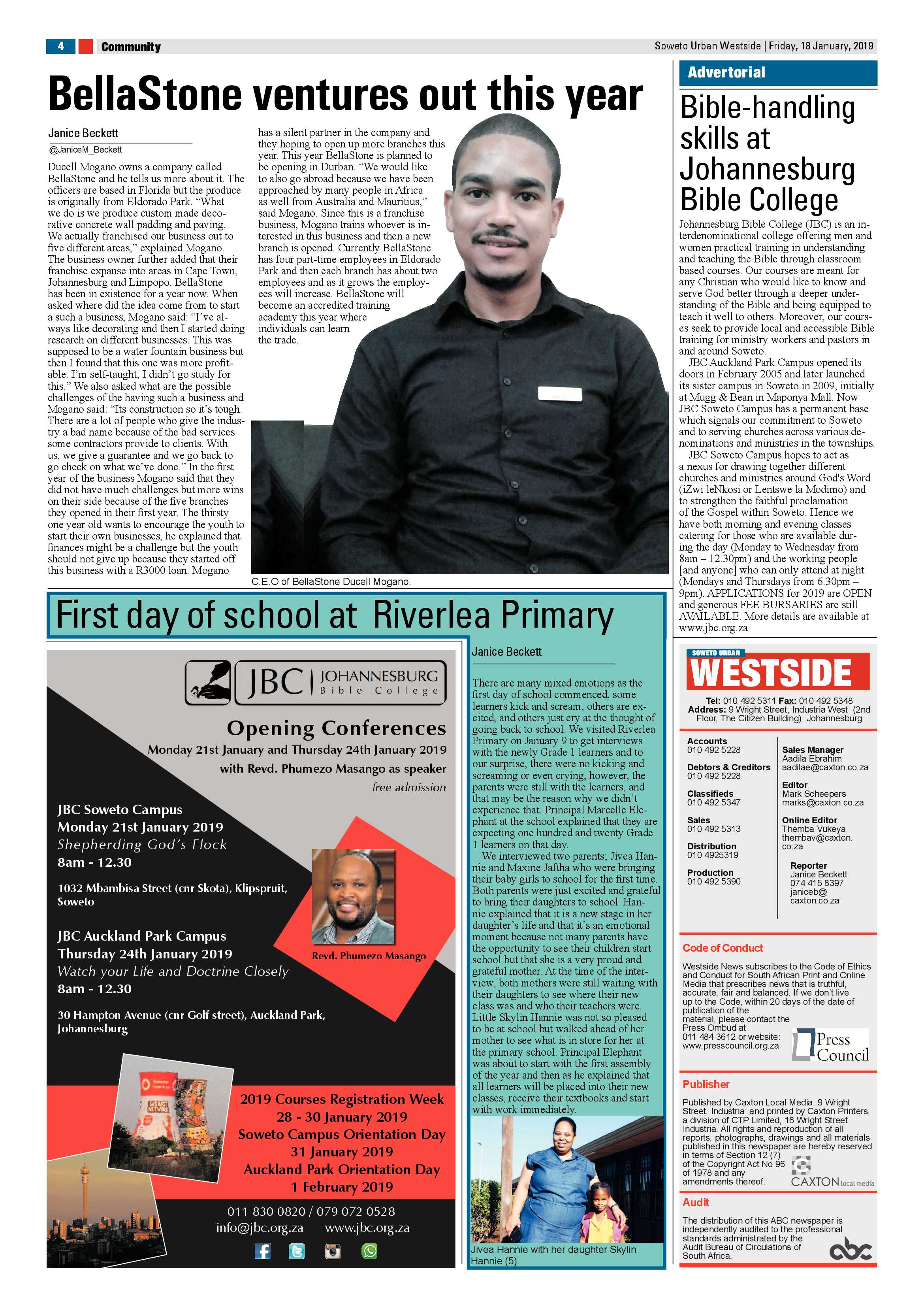 Jan 18 – Westbury News page 4