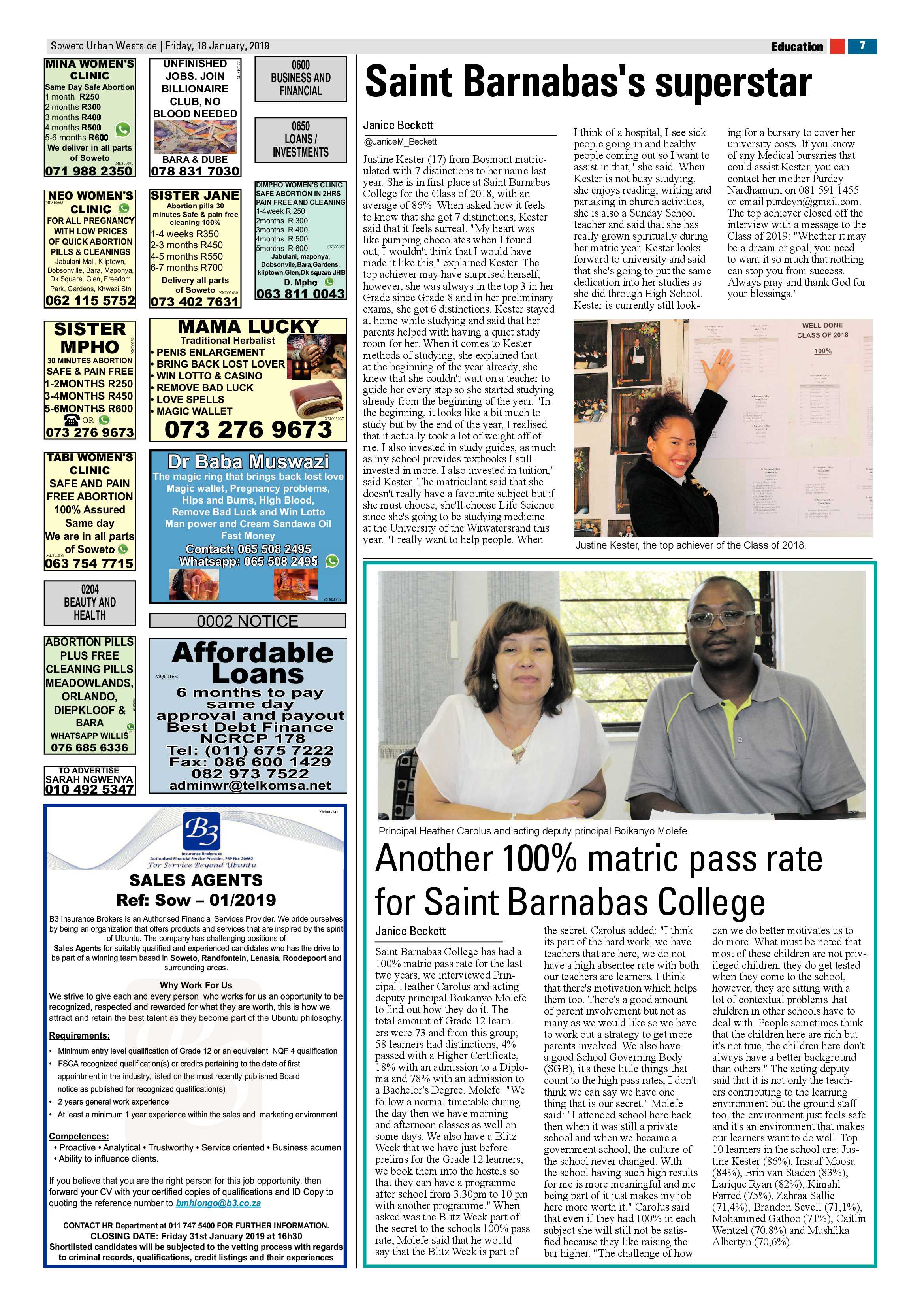 Jan 18 – Westbury News page 7