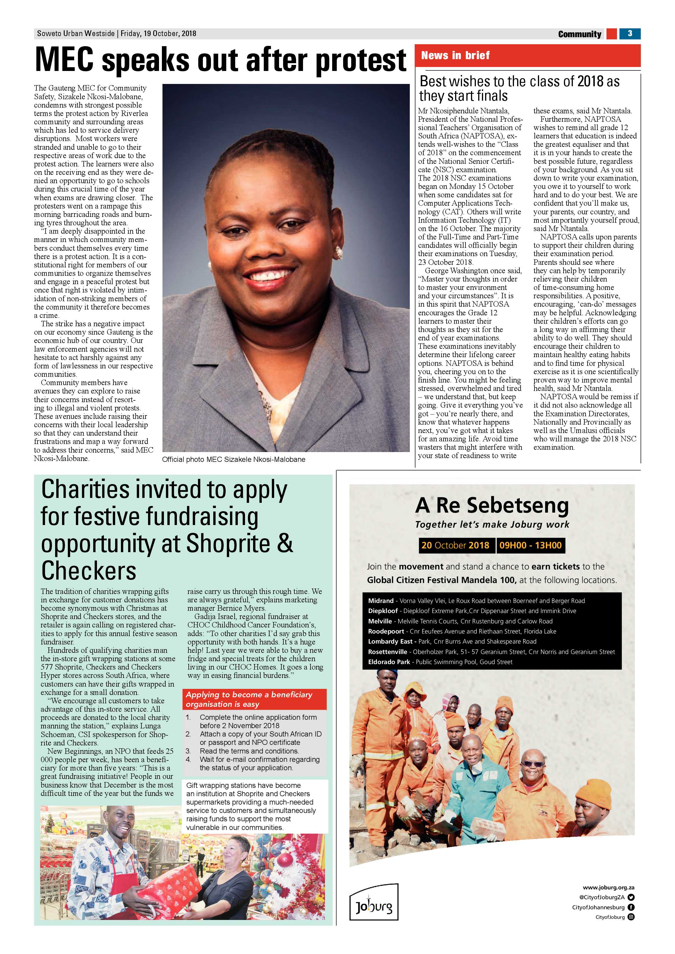Westside – October 19, 2018 issue page 3