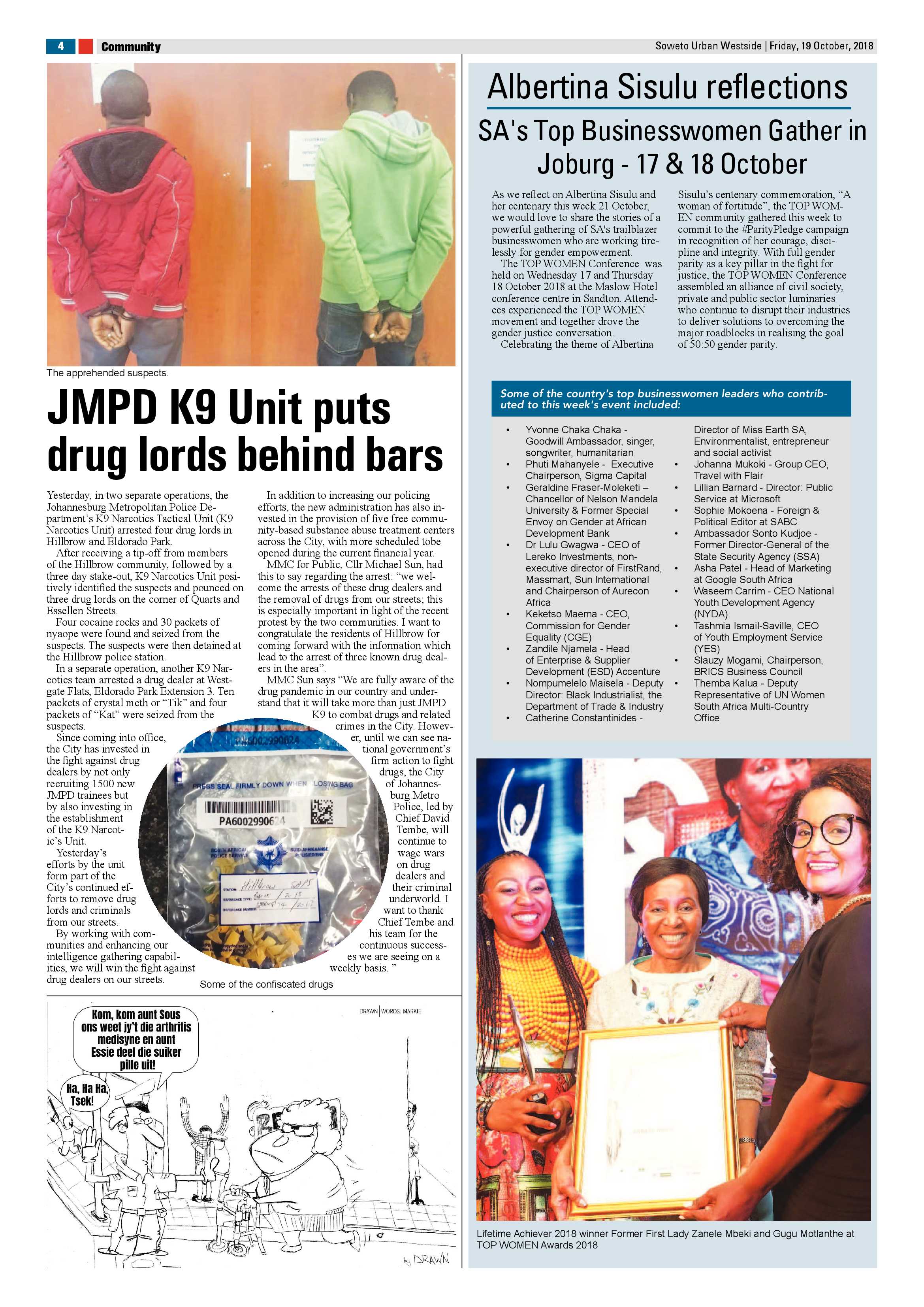 Westside – October 19, 2018 issue page 4