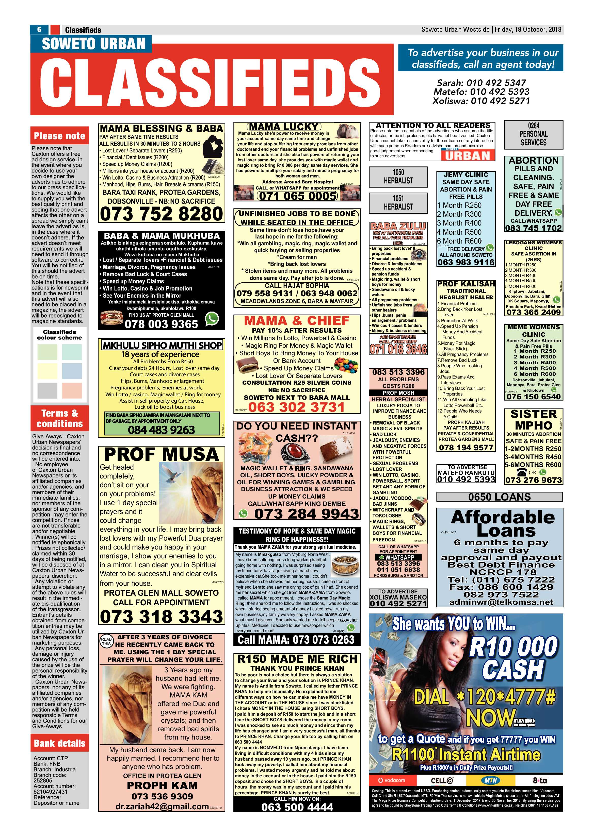 Westside – October 19, 2018 issue page 6