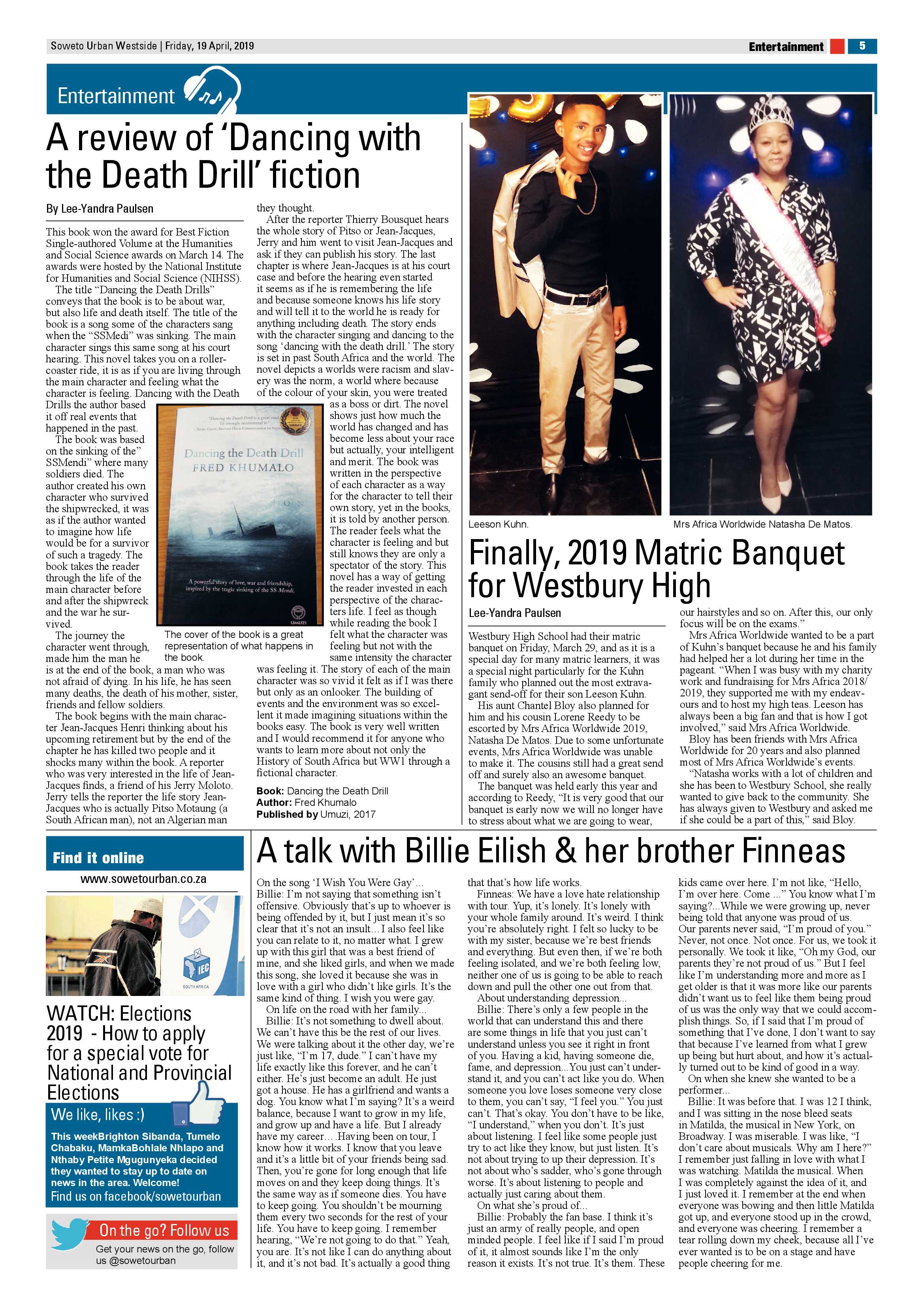 Westside news – April 19 , 2019 page 5