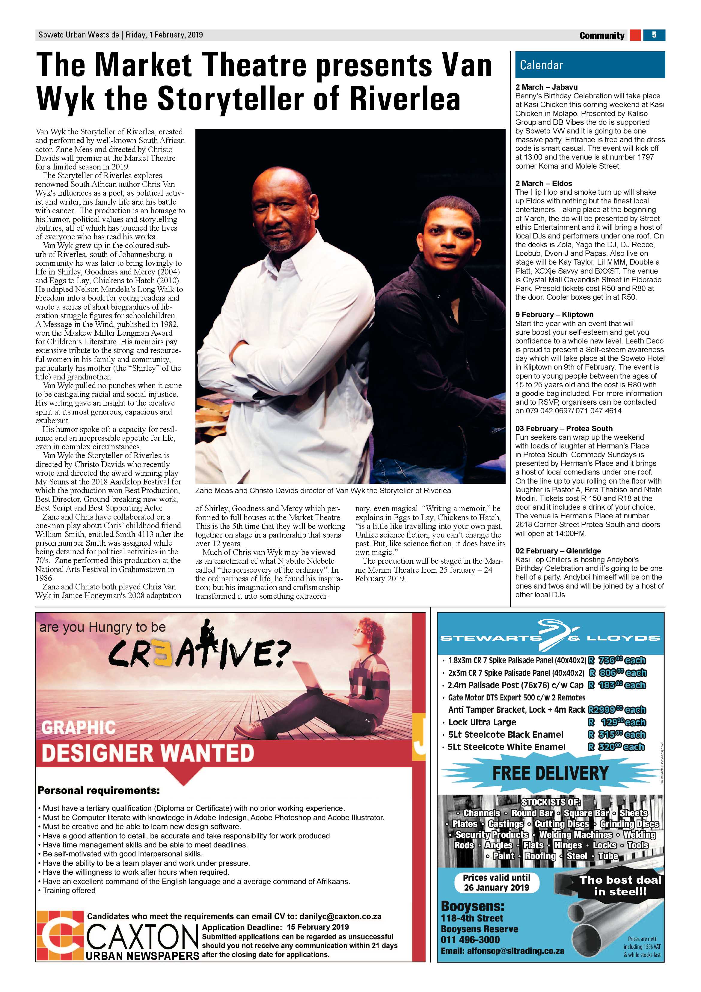 Westside News – February 1 page 5