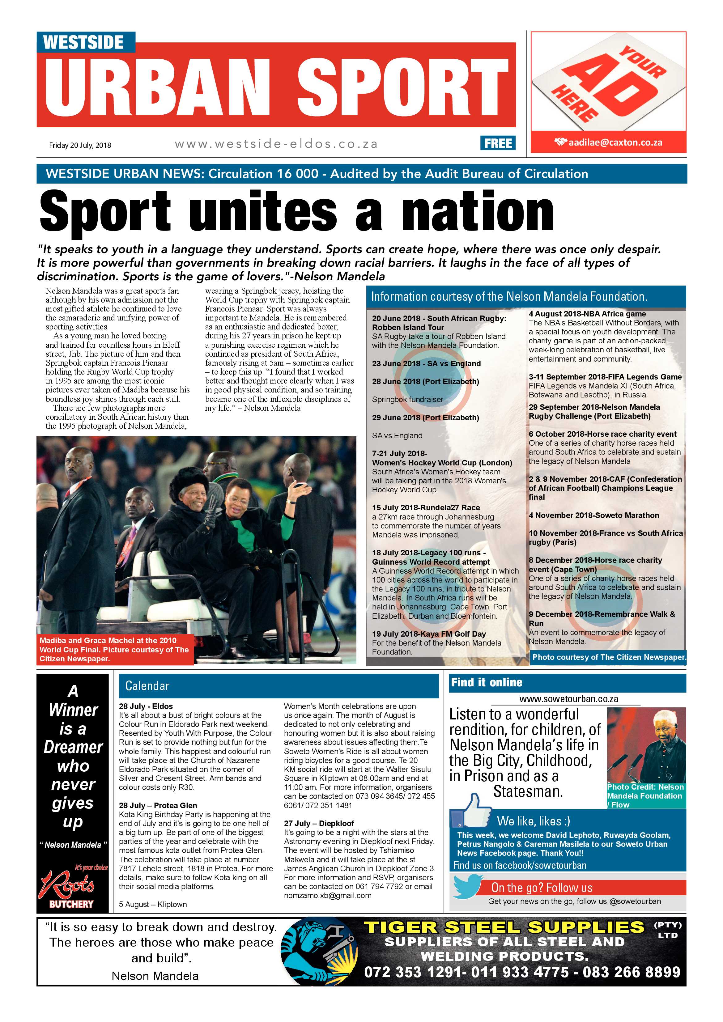 Westside – July 20, 2018 issue page 11