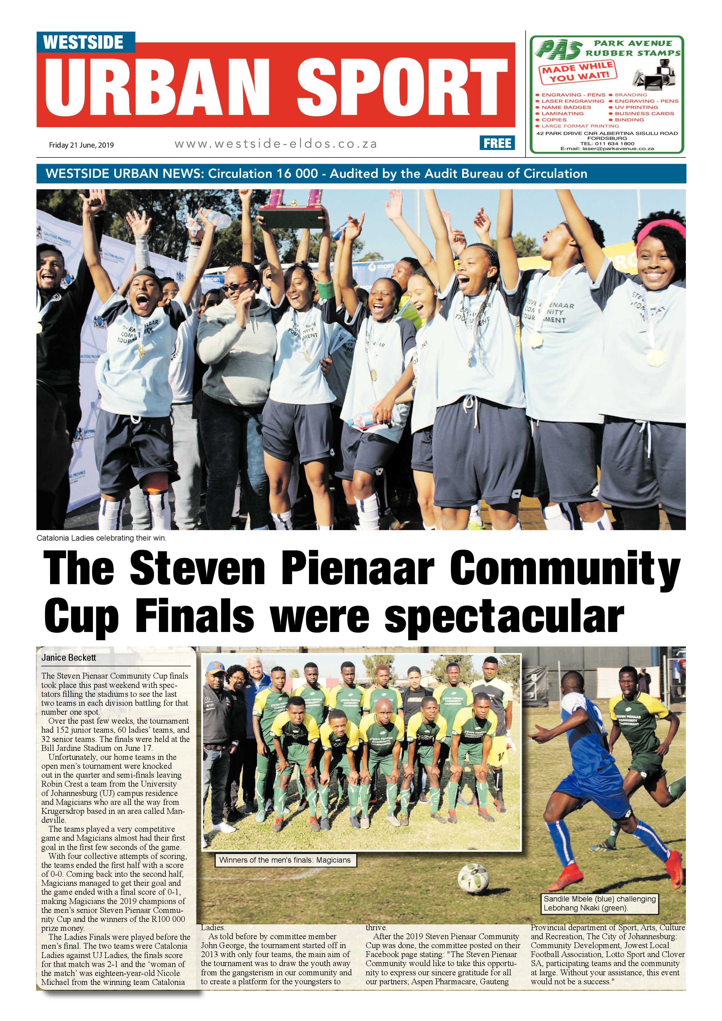 Westside News – June 21, 2019 page 11