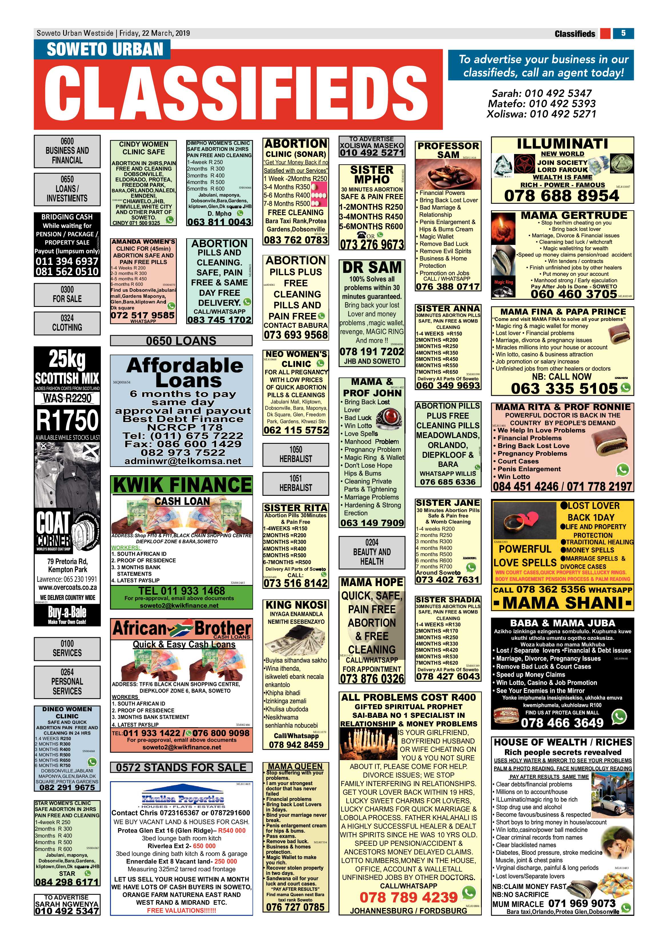 Westside News – March 22 , 2019 page 5