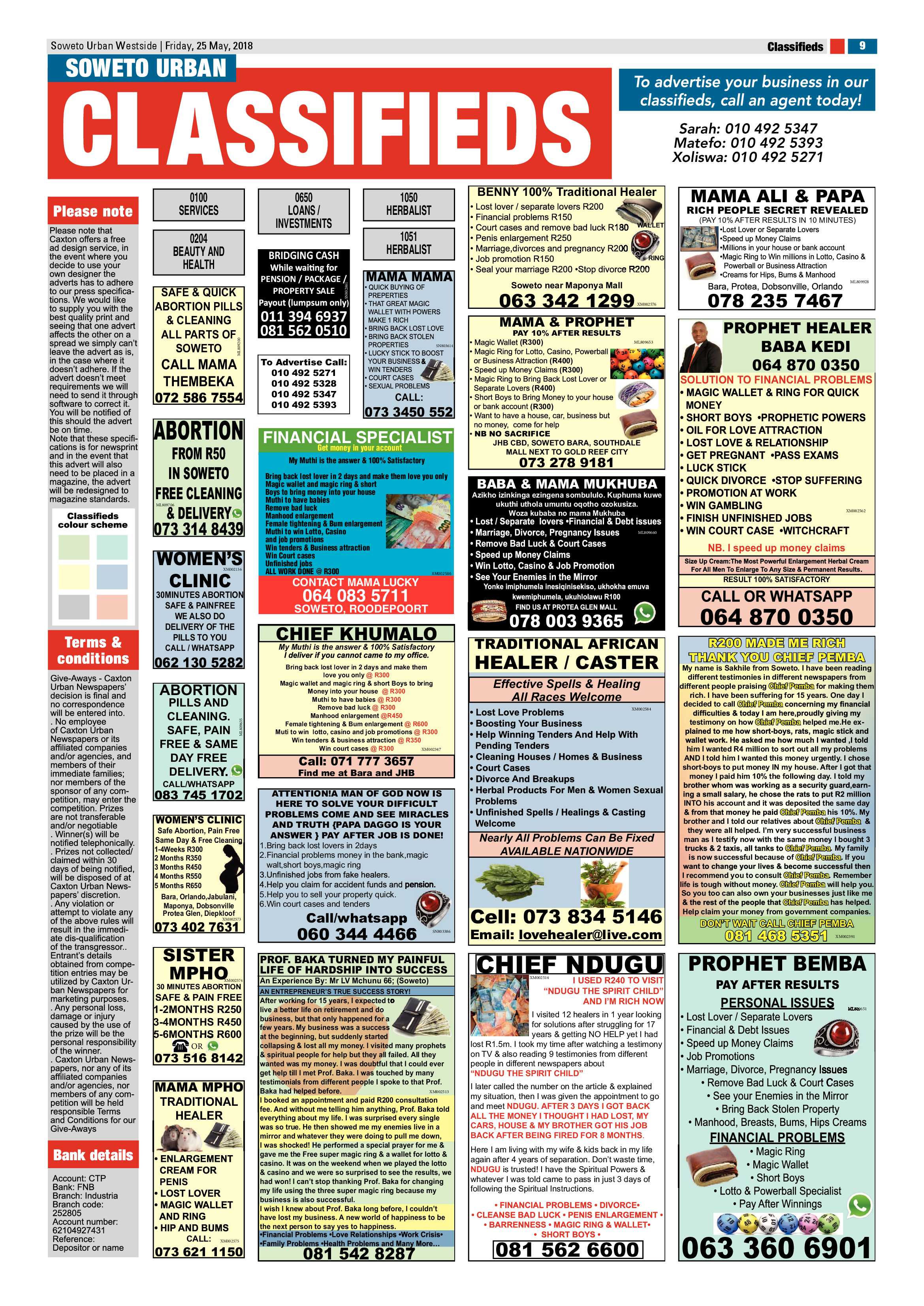 Westside – May 25, 2018 issue page 9