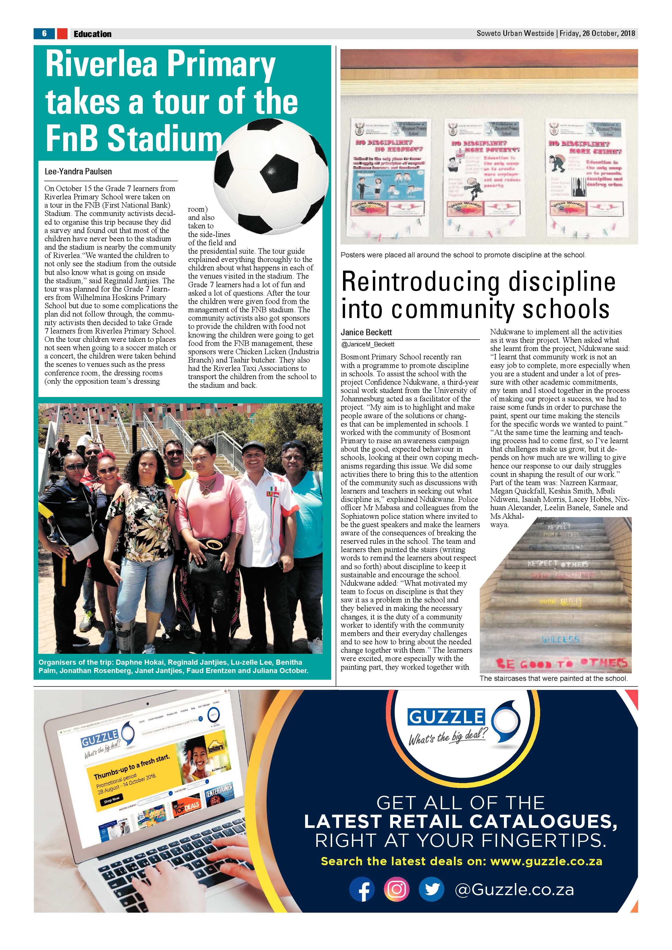 Westside – October 26, 2018 issue page 6