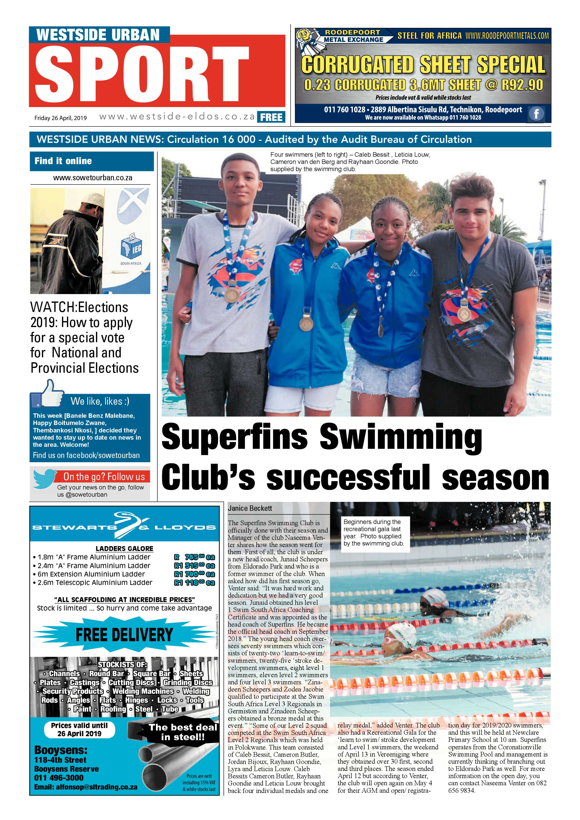 Westside News – April 26, 2019 page 8