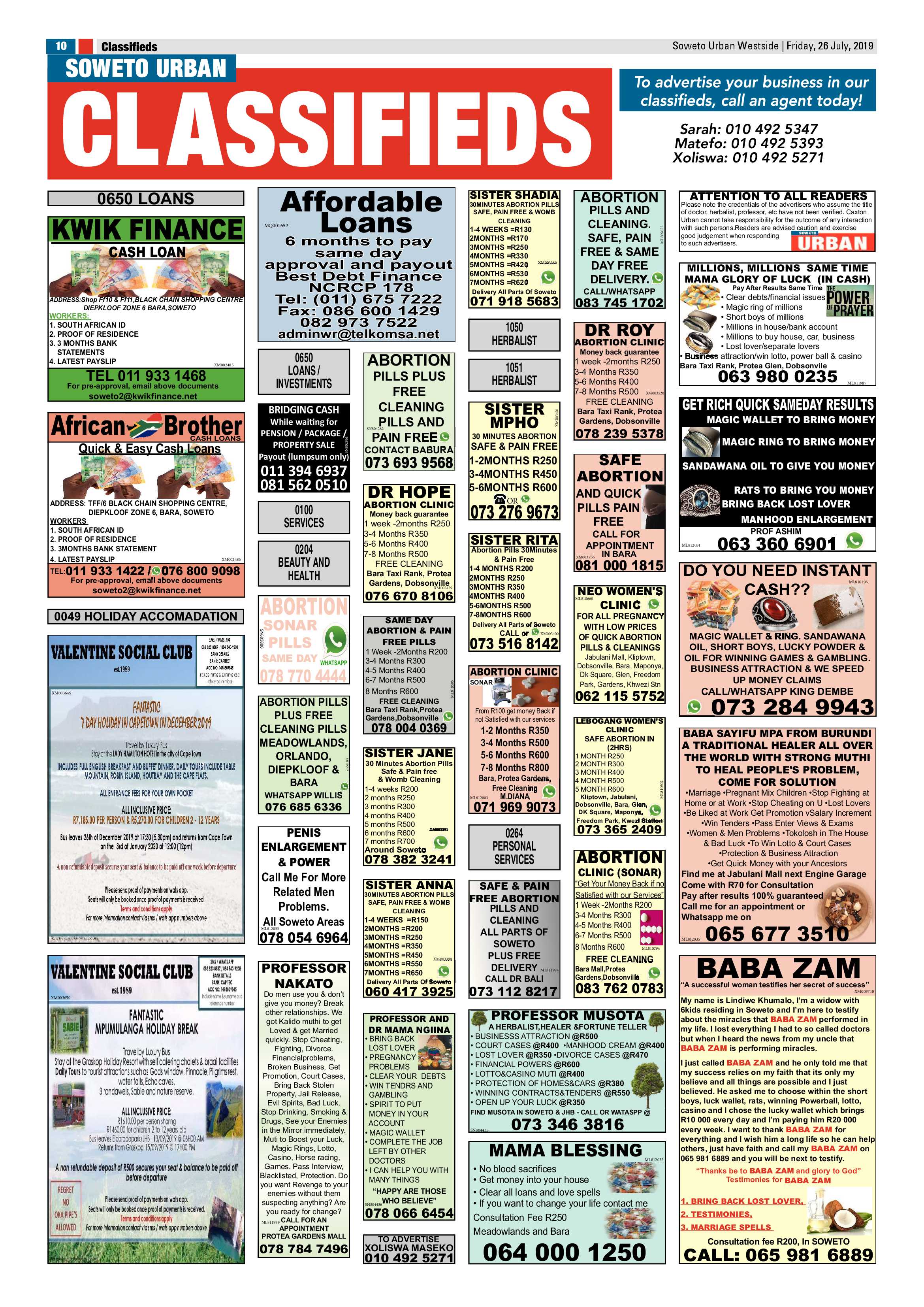 Westside News – July 26, 2019 page 10