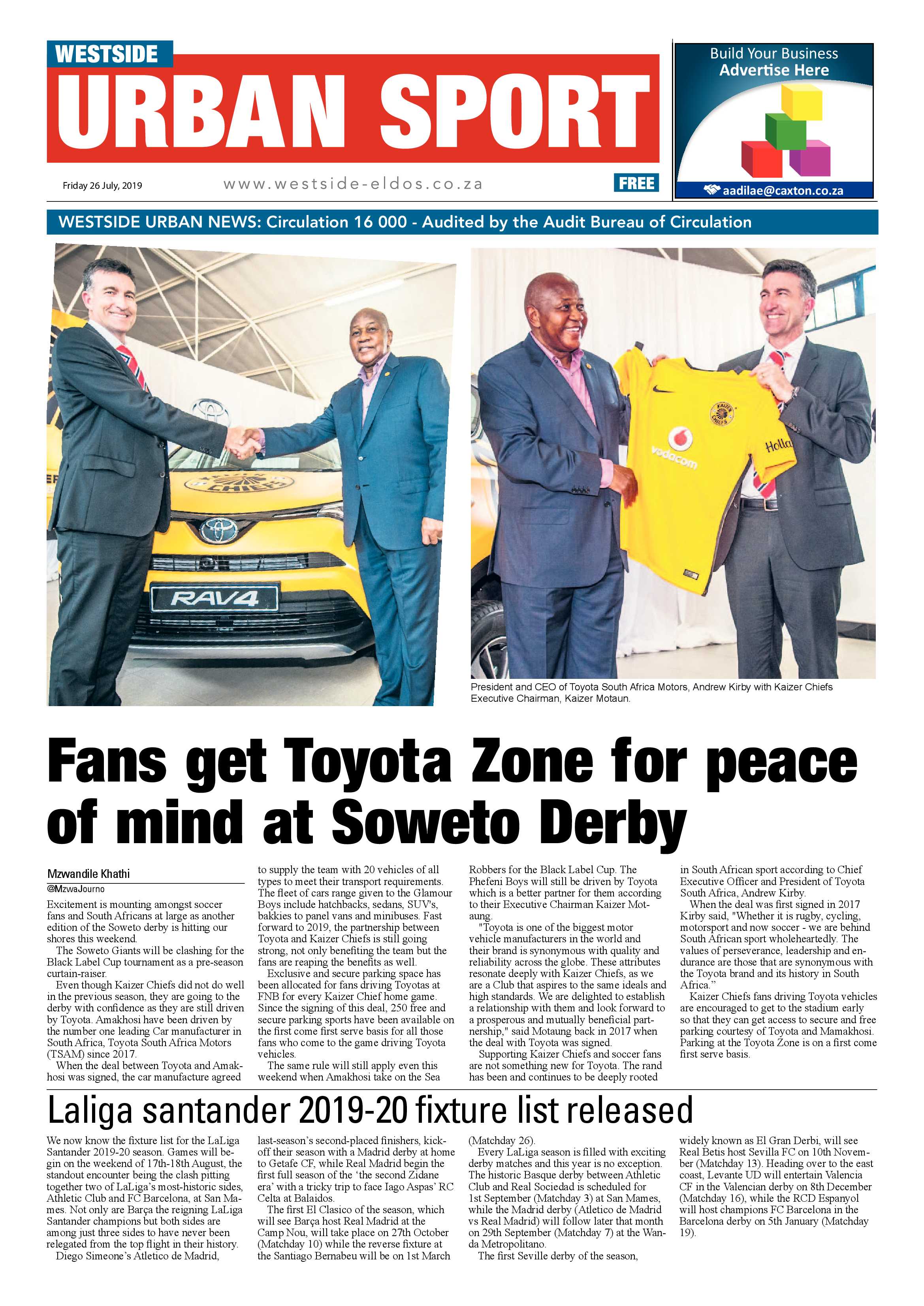 Westside News – July 26, 2019 page 12