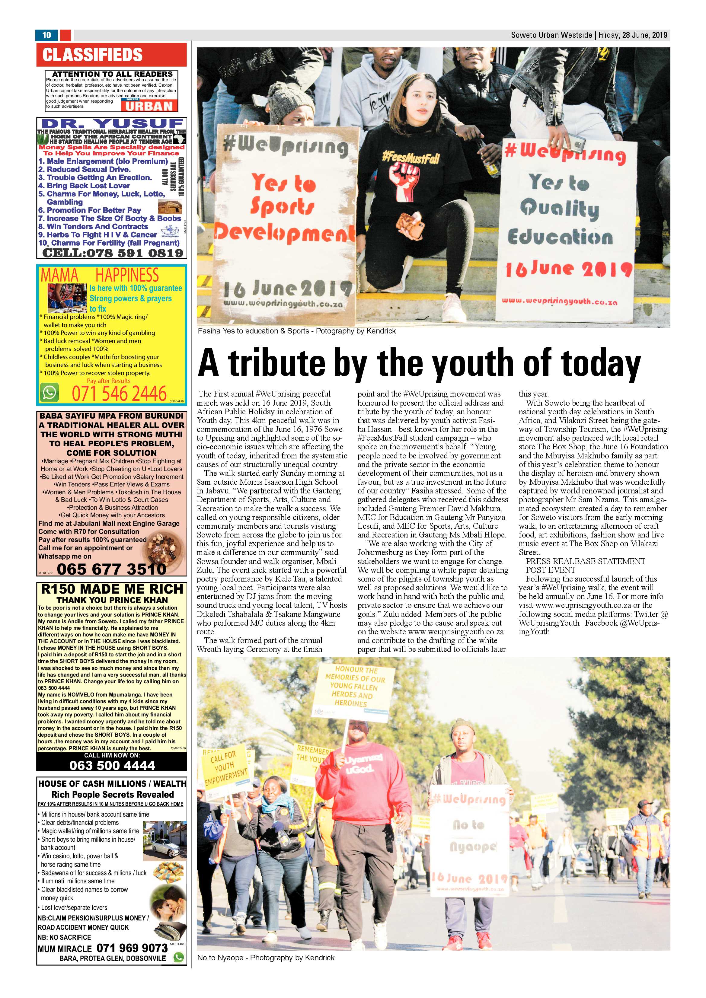 Westside News – June 28, 2019 page 10