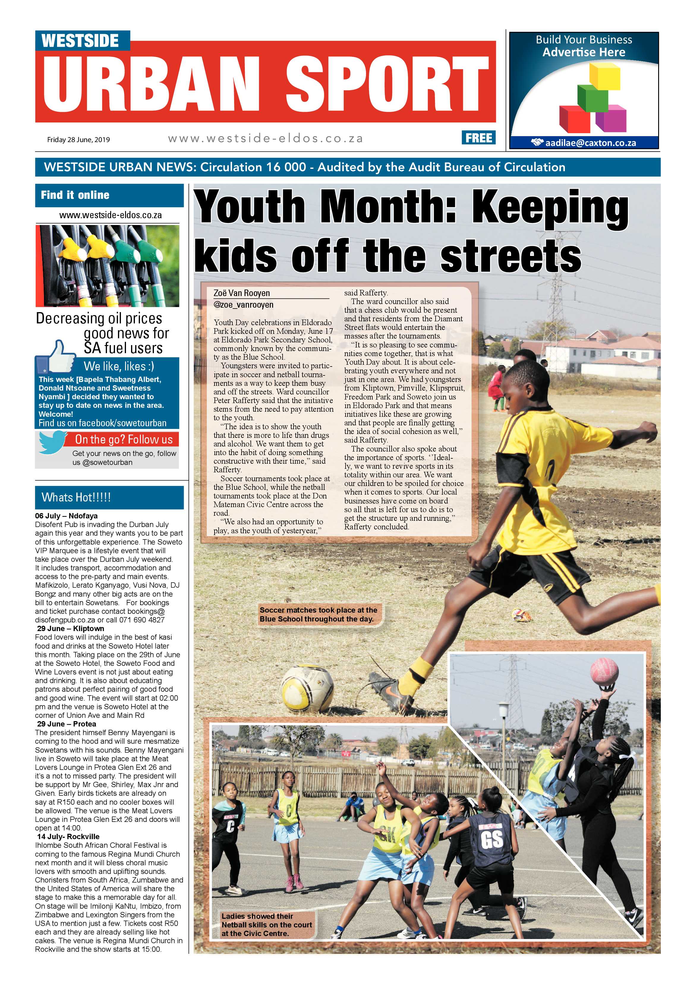 Westside News – June 28, 2019 page 12