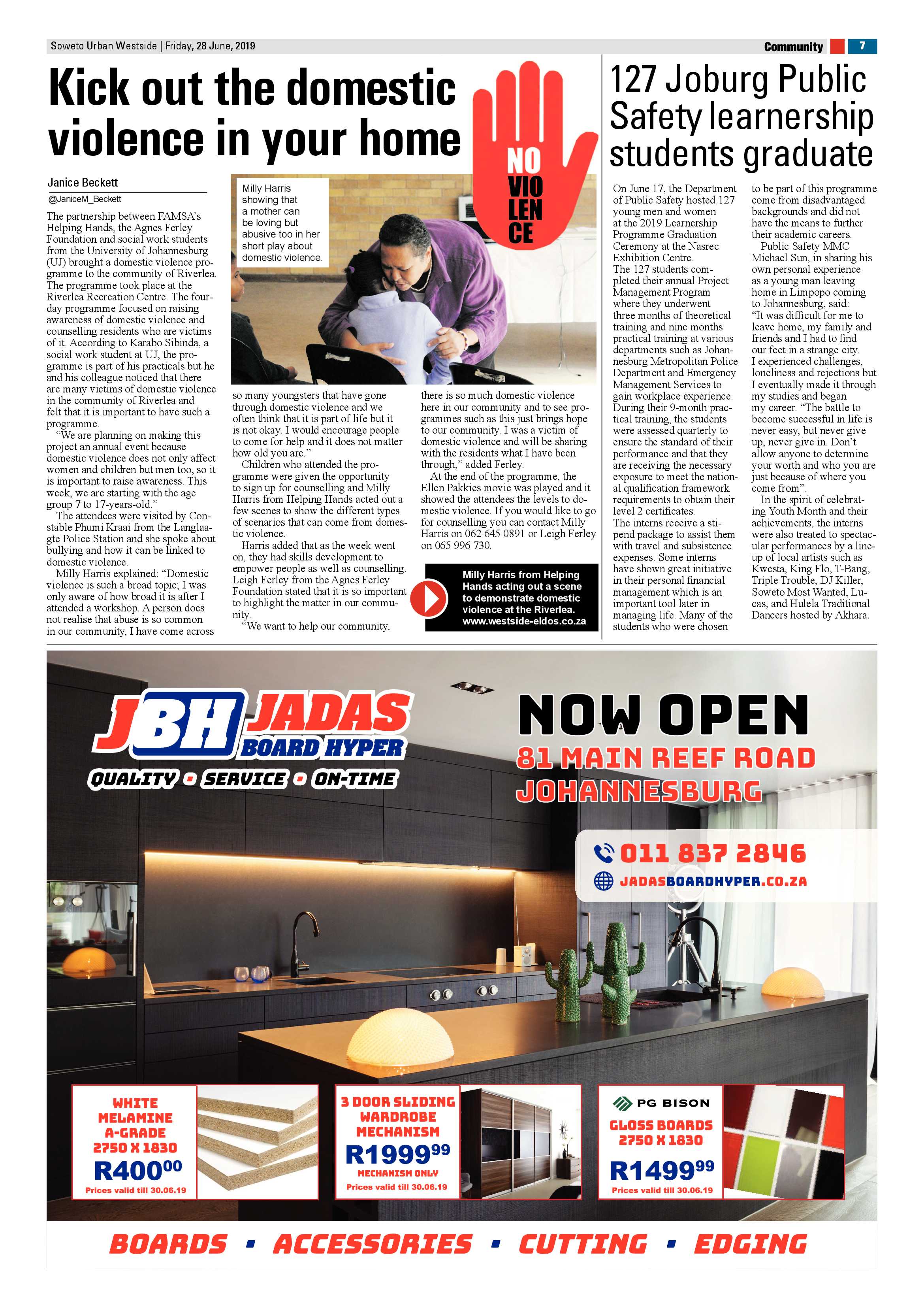 Westside News – June 28, 2019 page 7