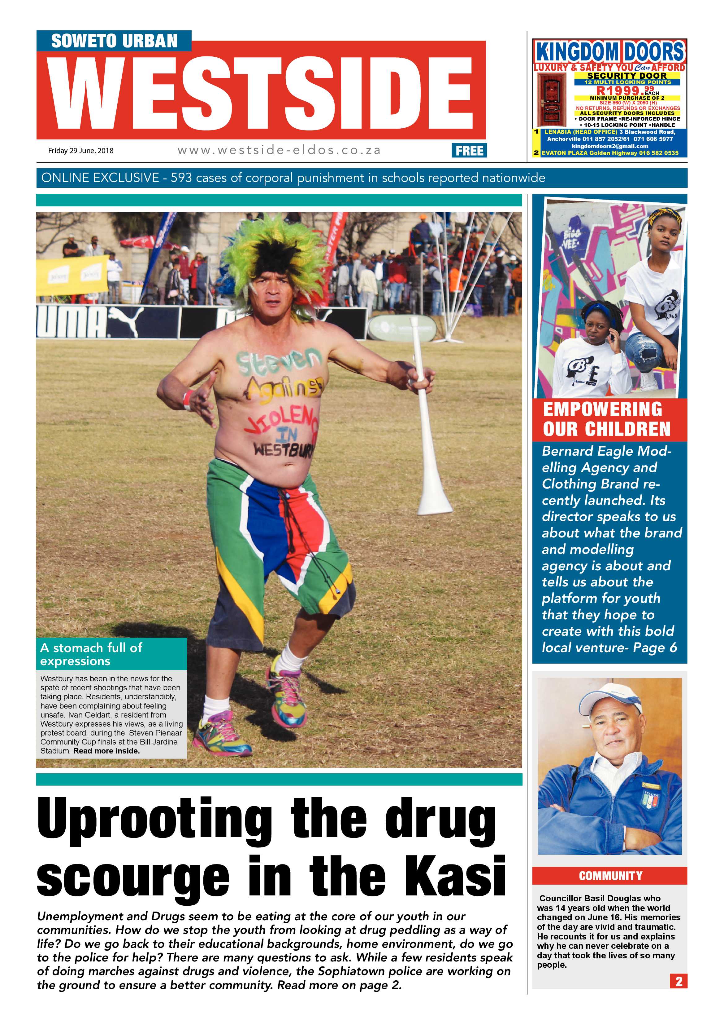 Westside – June 29, 2018 issue page 1