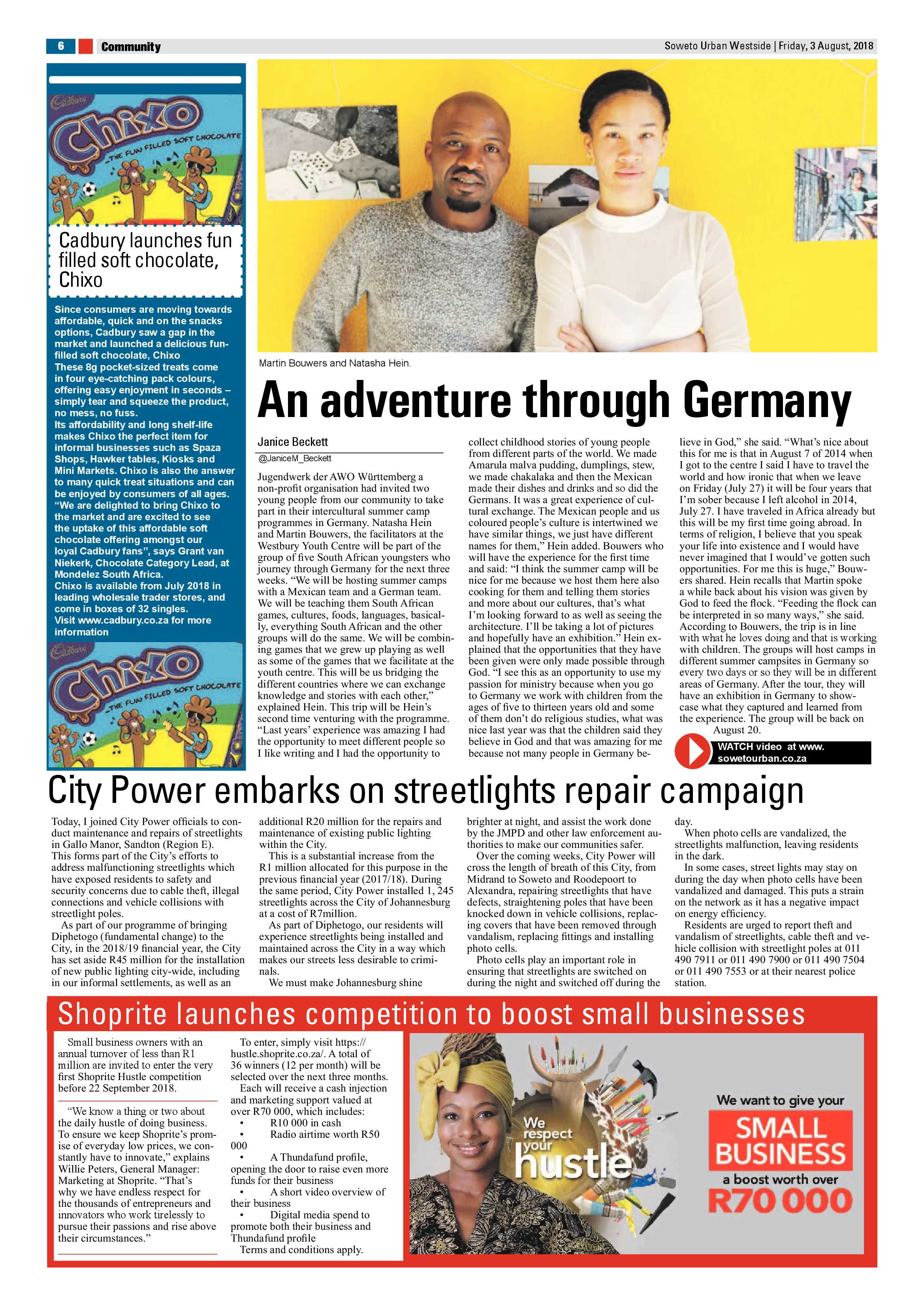 Westside – August 03, 2018 issue page 6