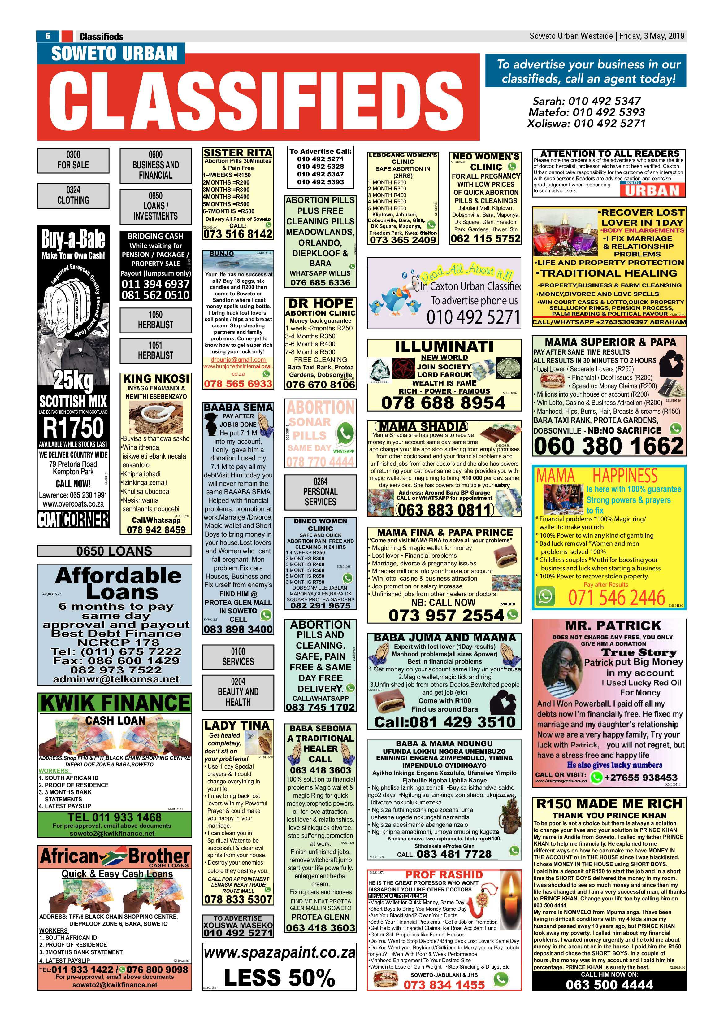Westside News – May 03, 2019 page 6