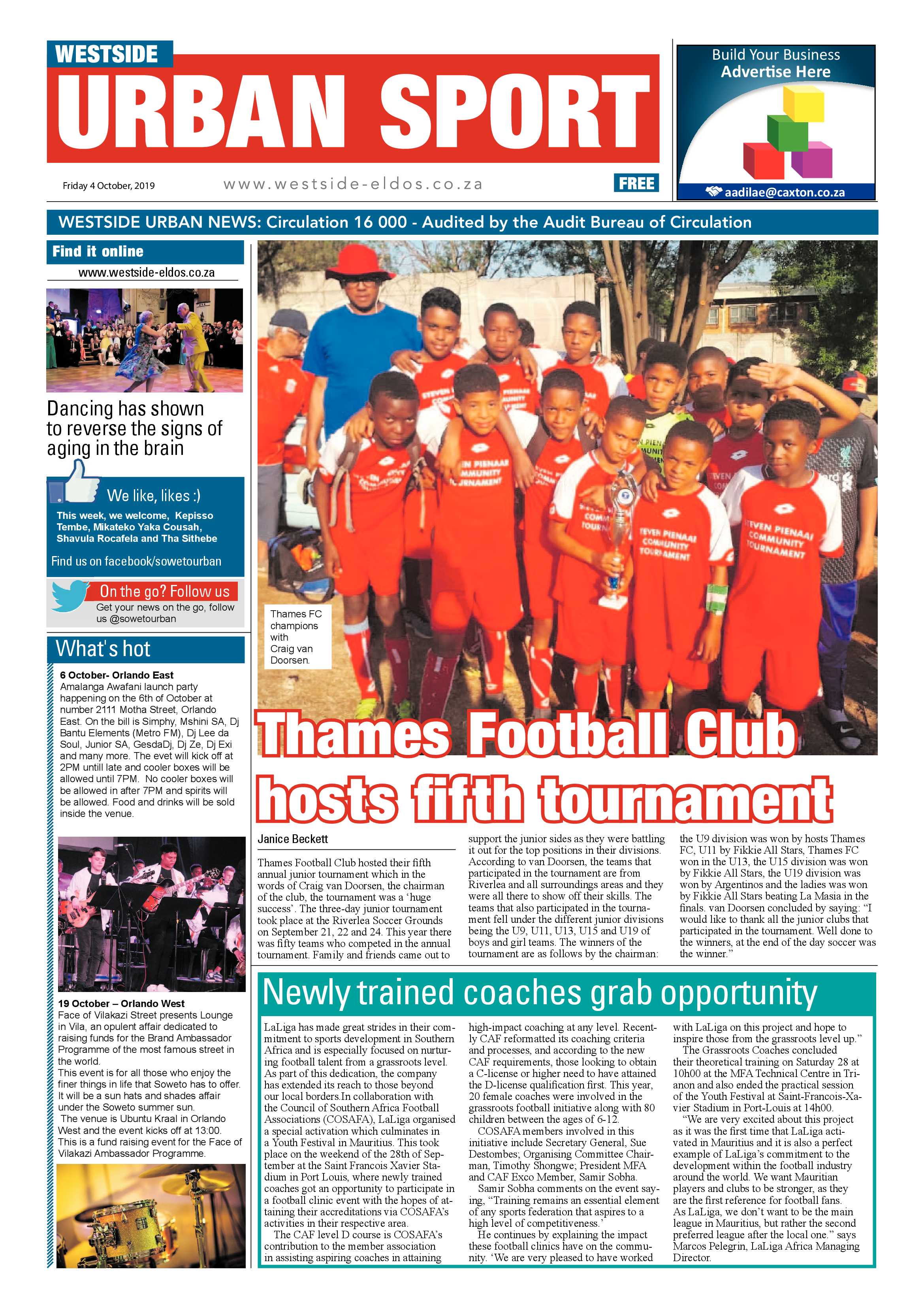 Westside News – October 4, 2019 page 9