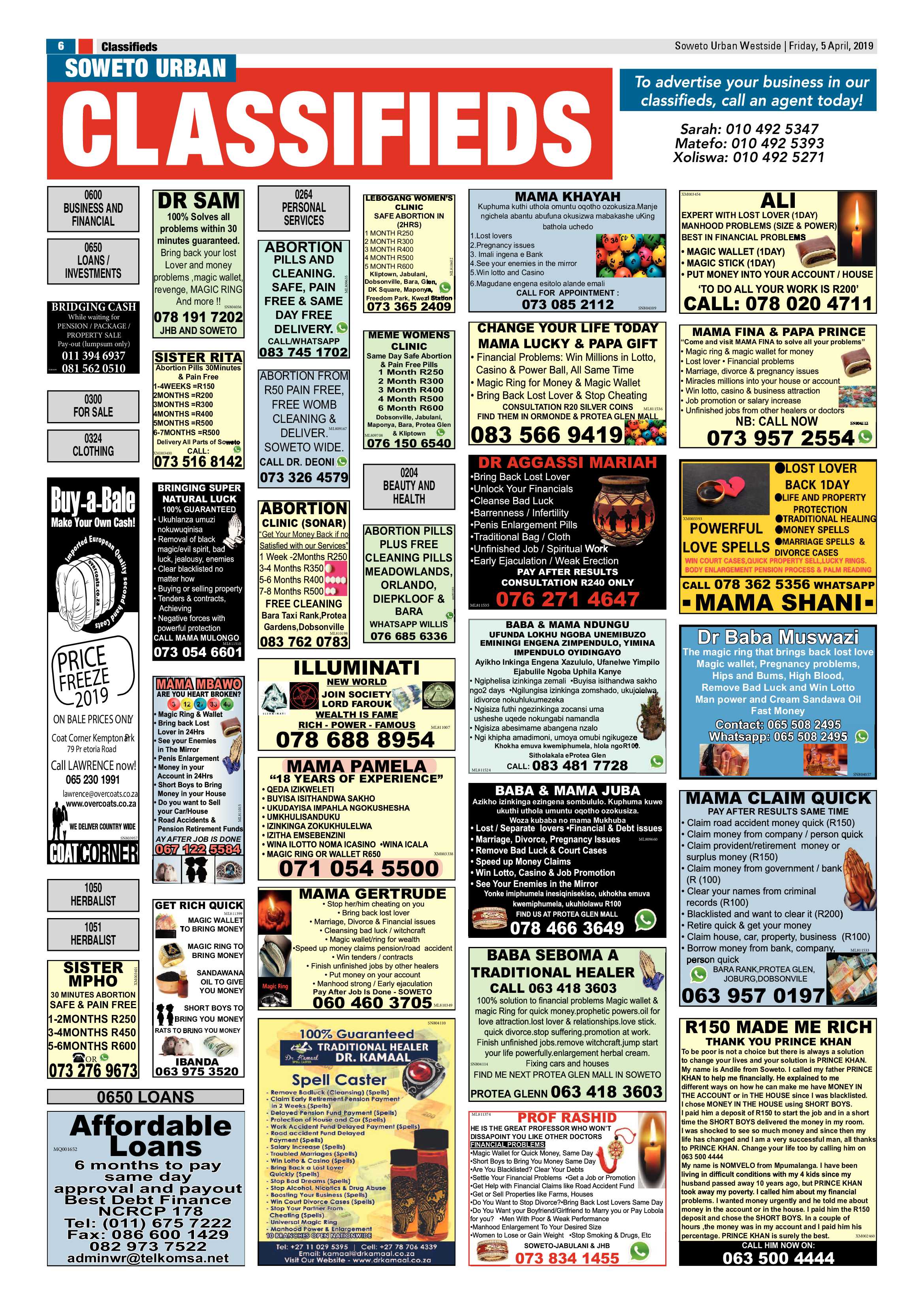 Westside News – April 5 , 2019 page 6