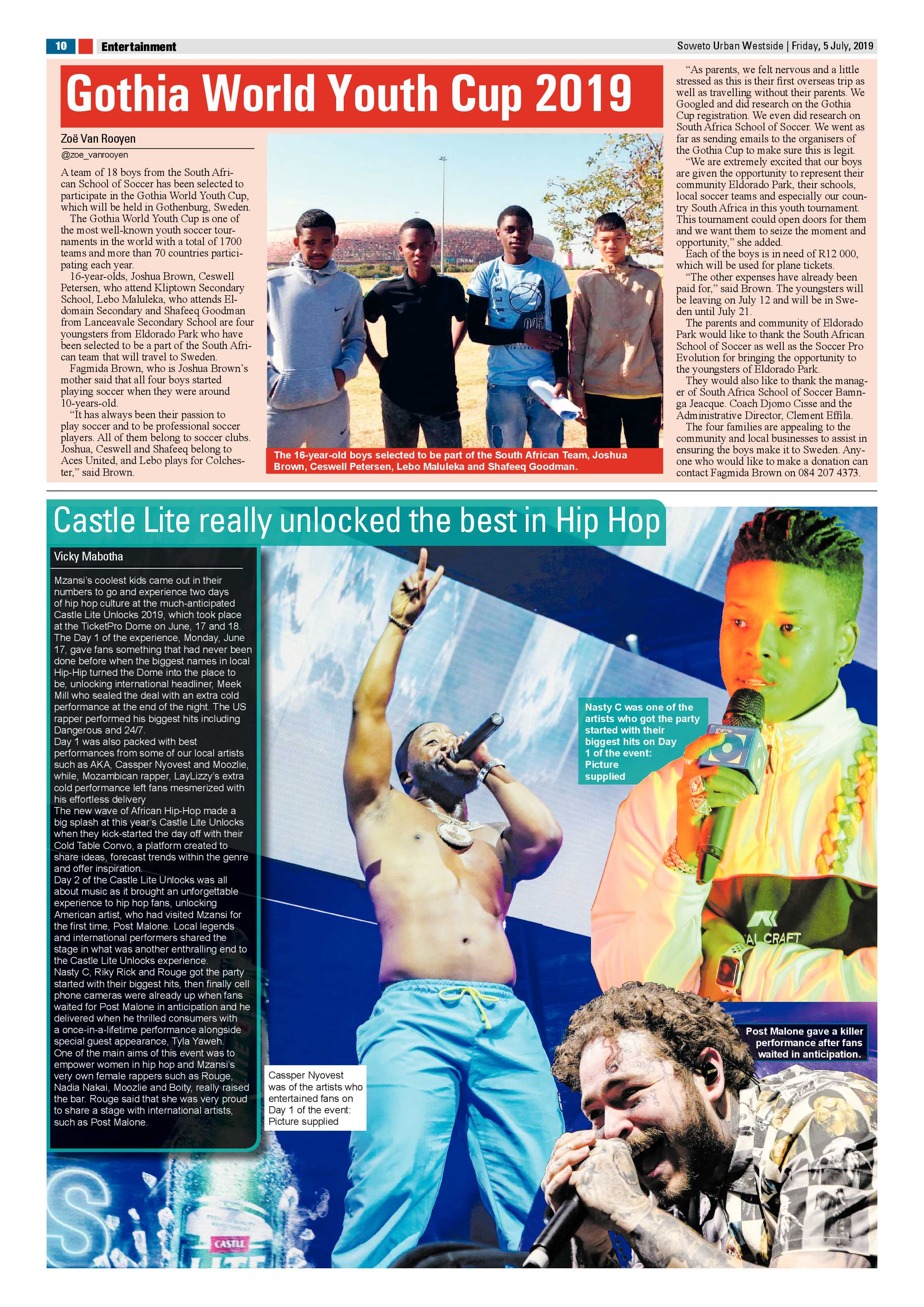 Westside News – July 05, 2019 page 10