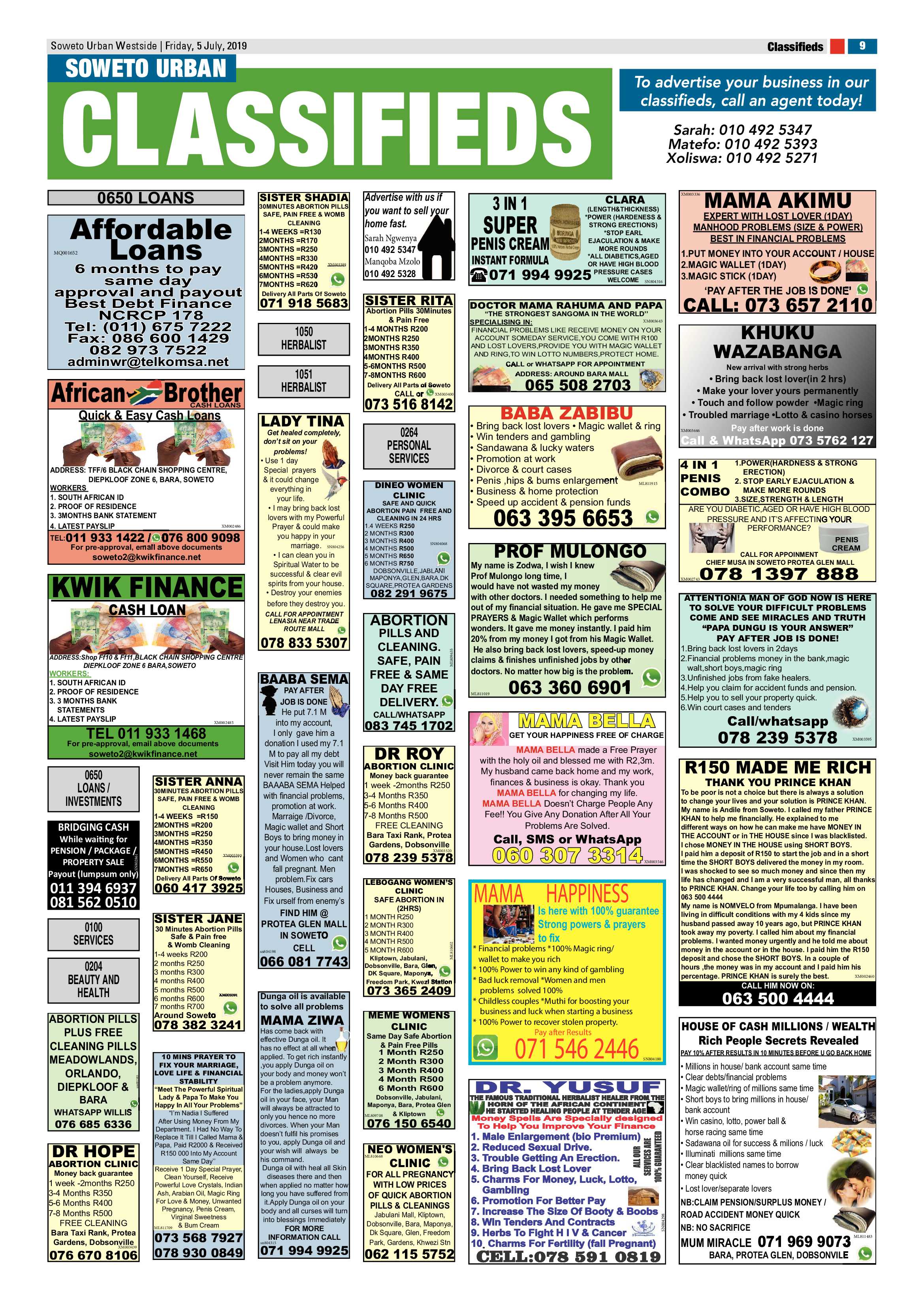 Westside News – July 05, 2019 page 9
