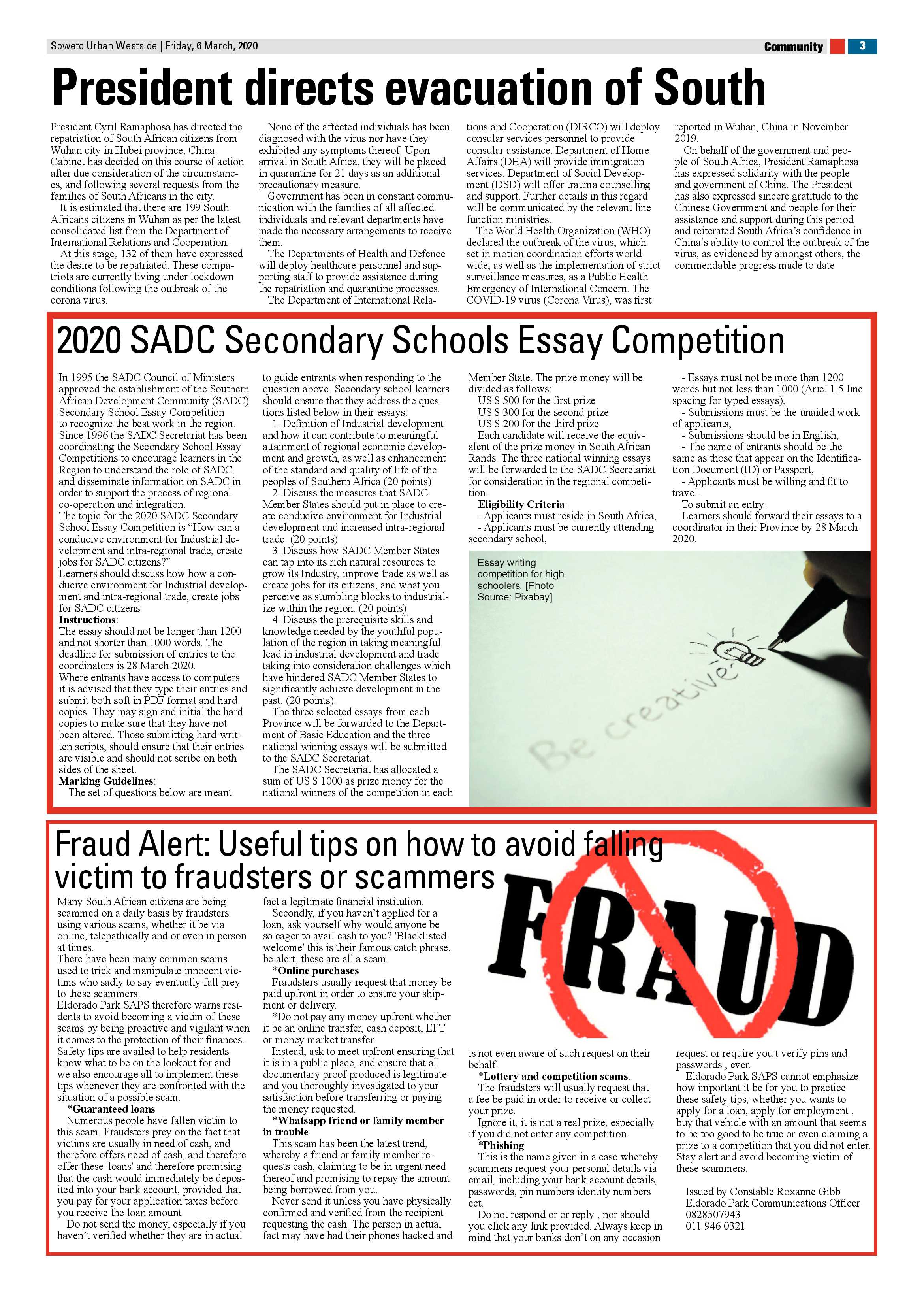 Westside March 6 , 2020 page 3