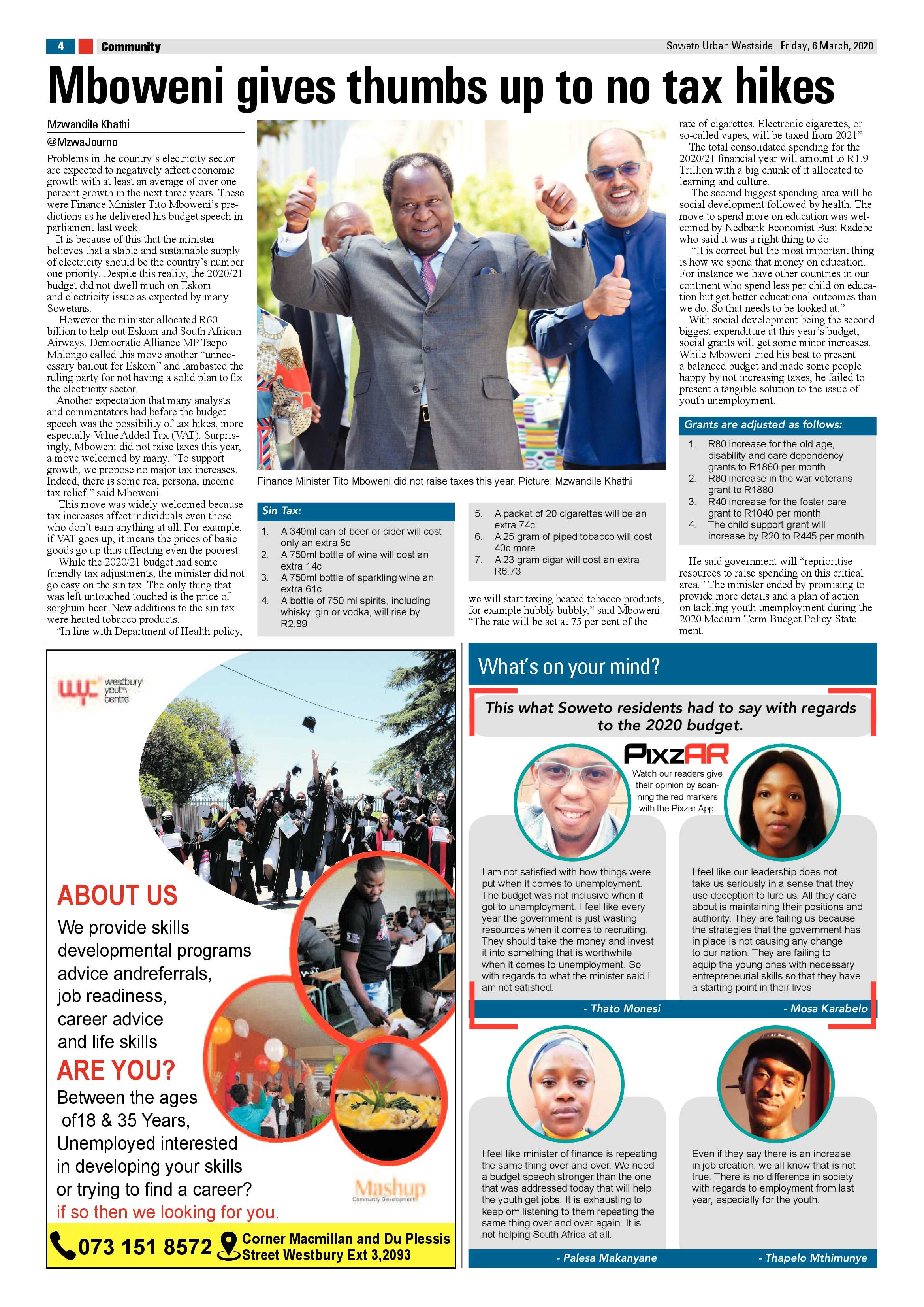 Westside March 6 , 2020 page 4
