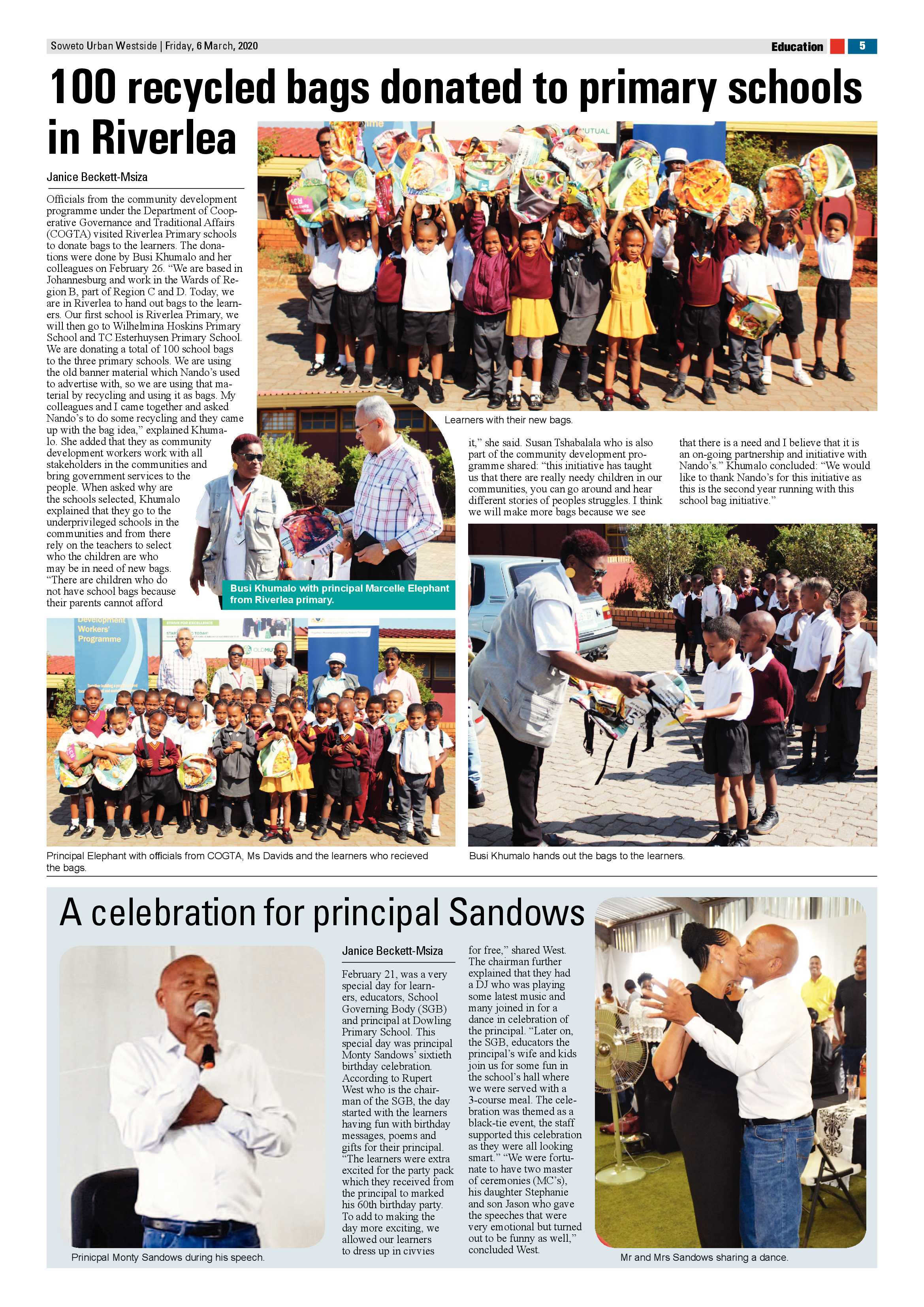 Westside March 6 , 2020 page 5