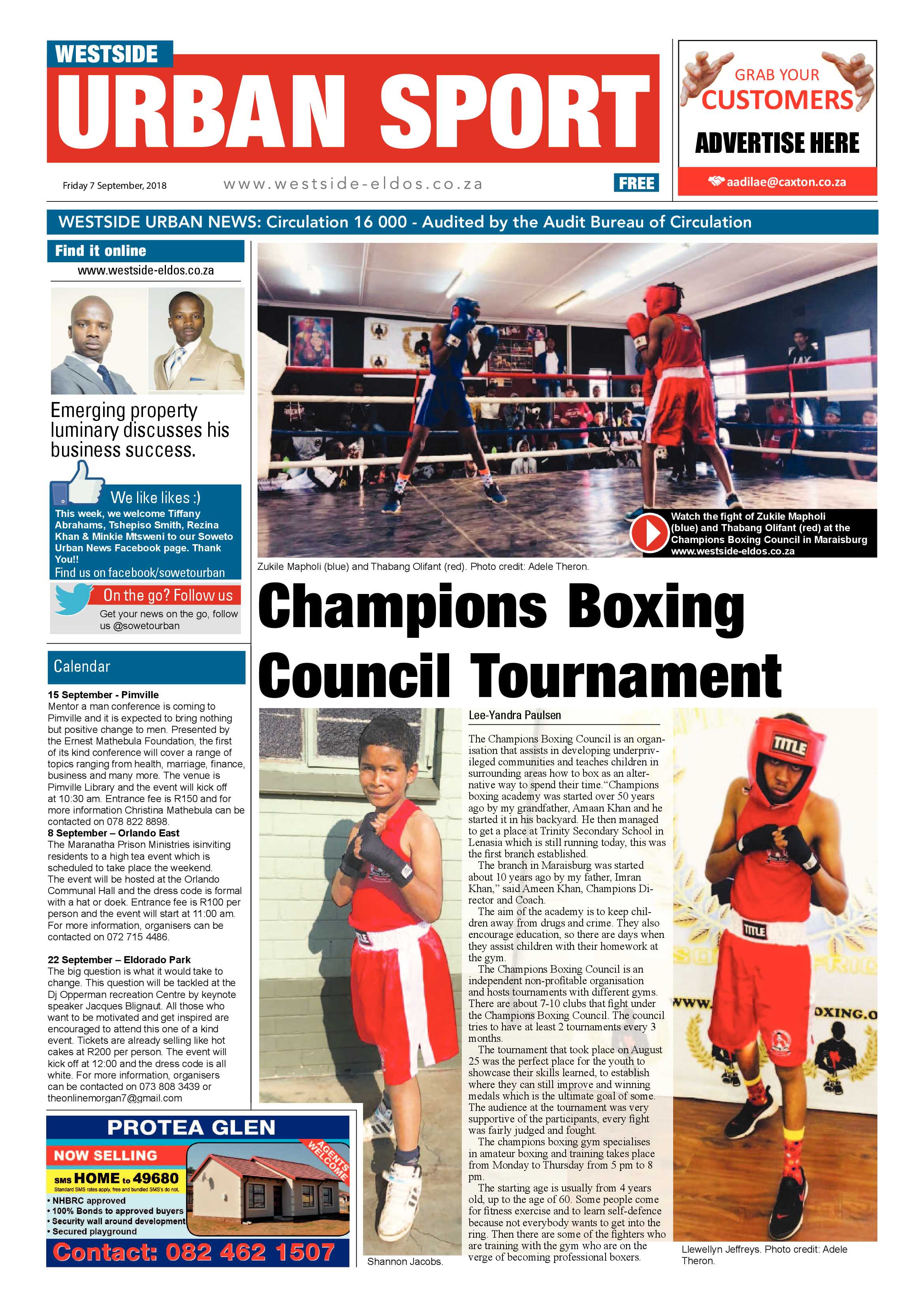 Westside – September 7, 2018 issue page 8