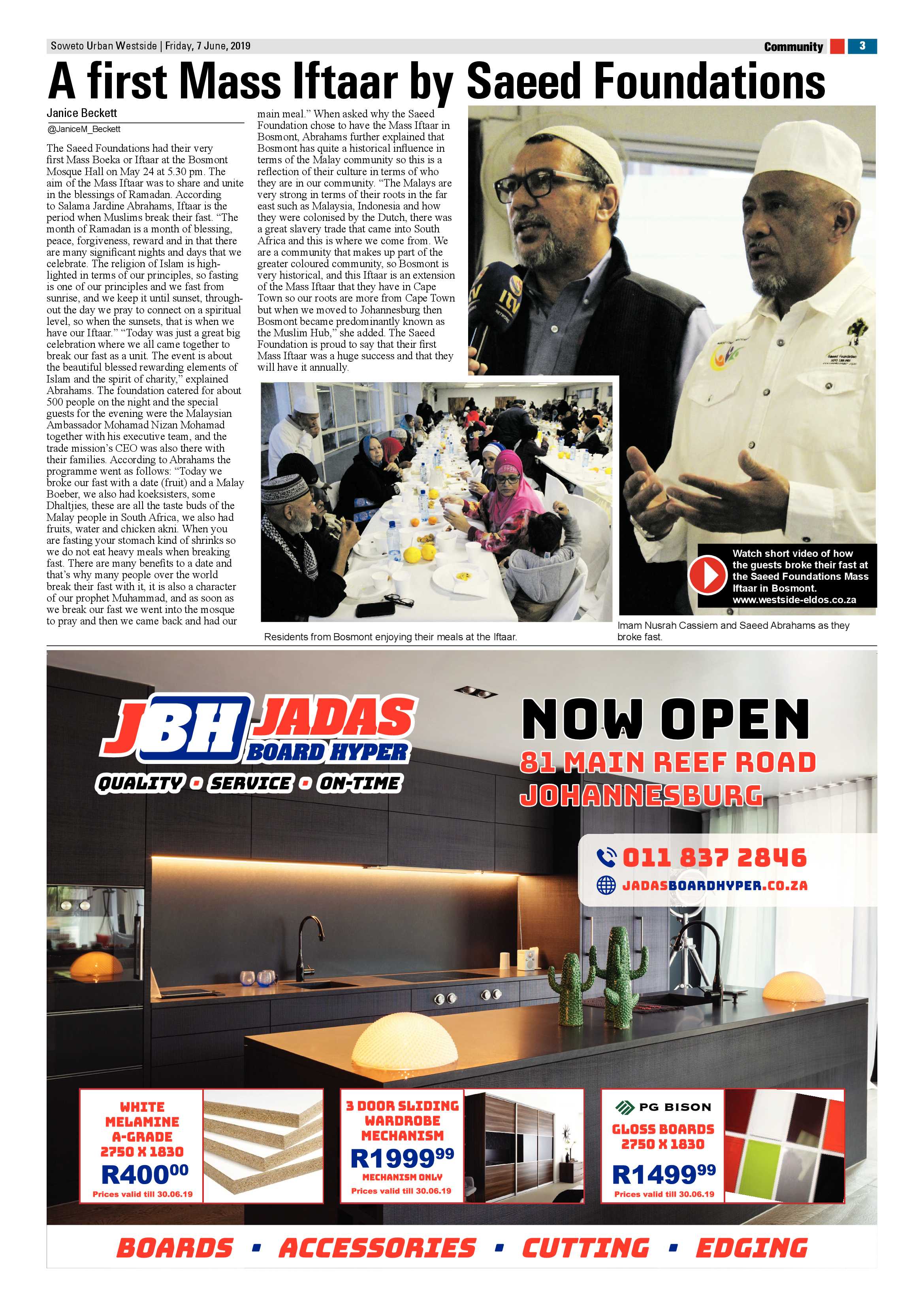 Westside News – June 07, 2019 page 3