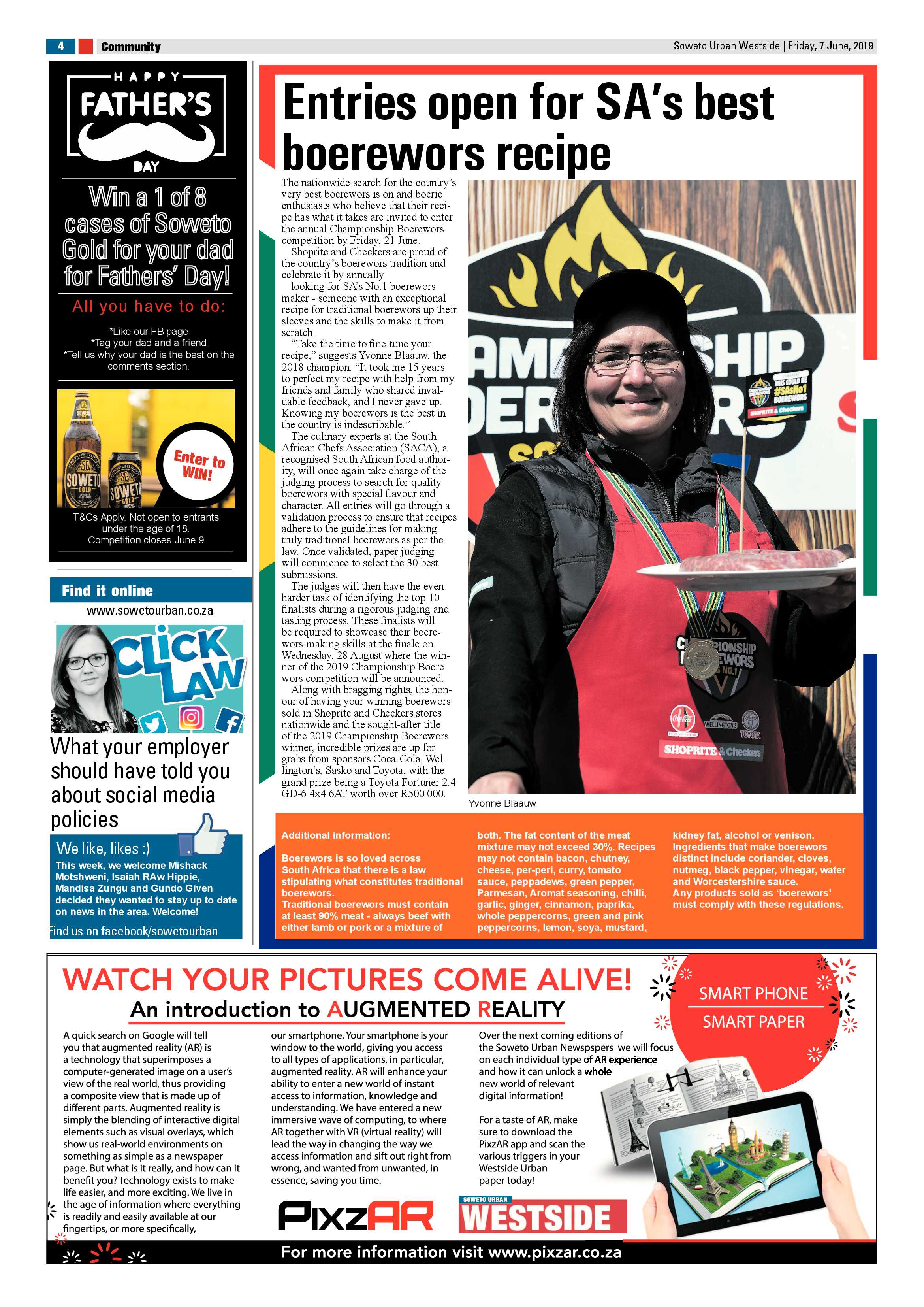 Westside News – June 07, 2019 page 4
