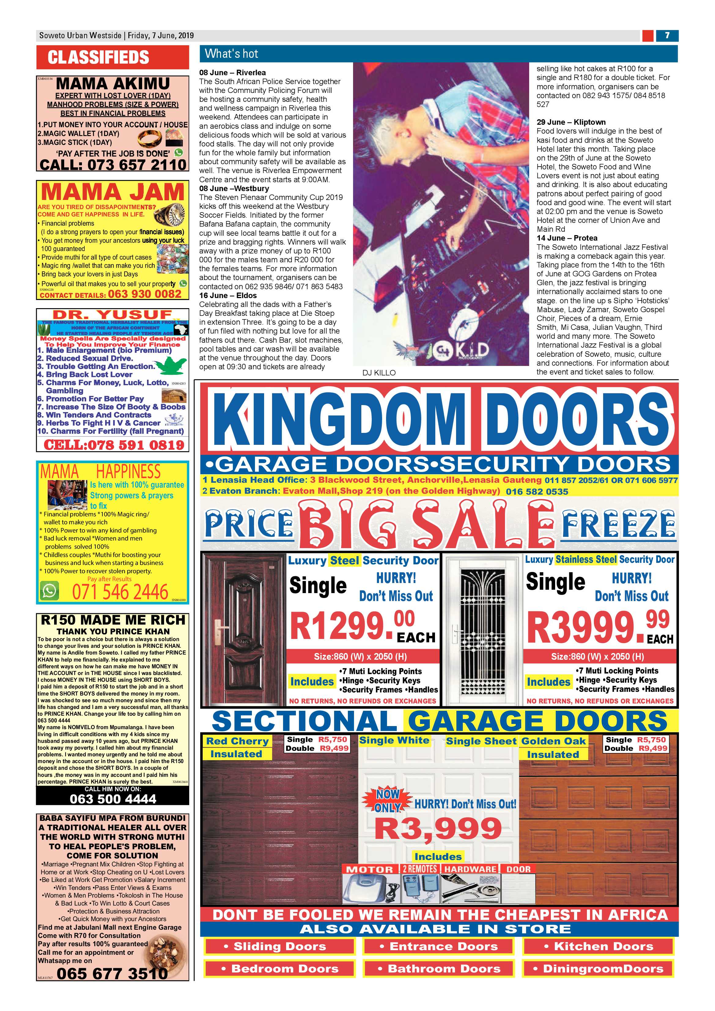 Westside News – June 07, 2019 page 7