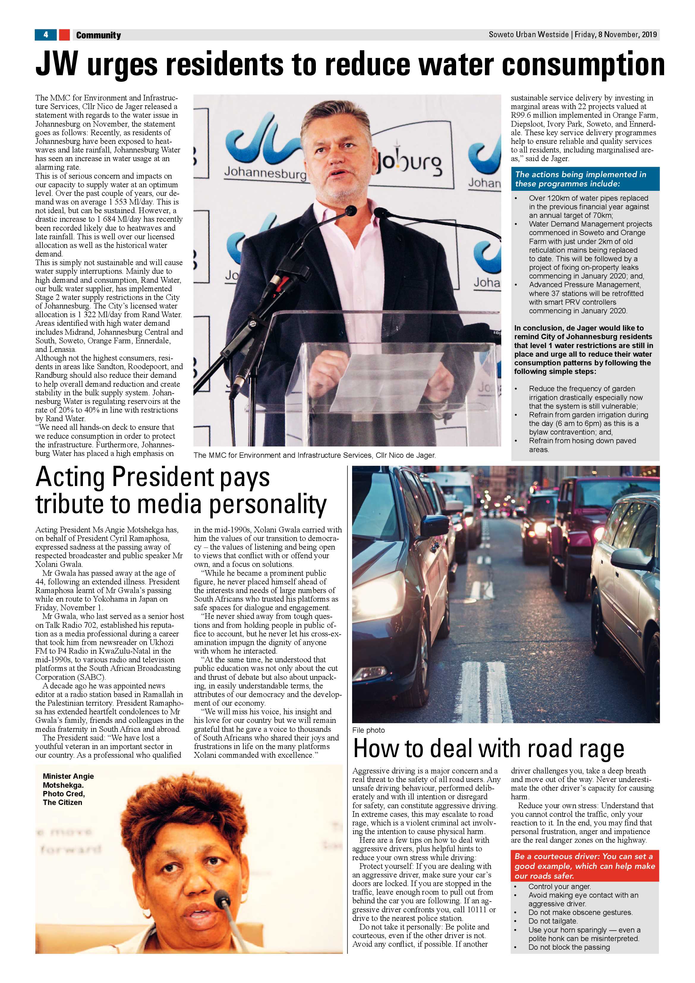 Westside News – November 08, 2019 page 4