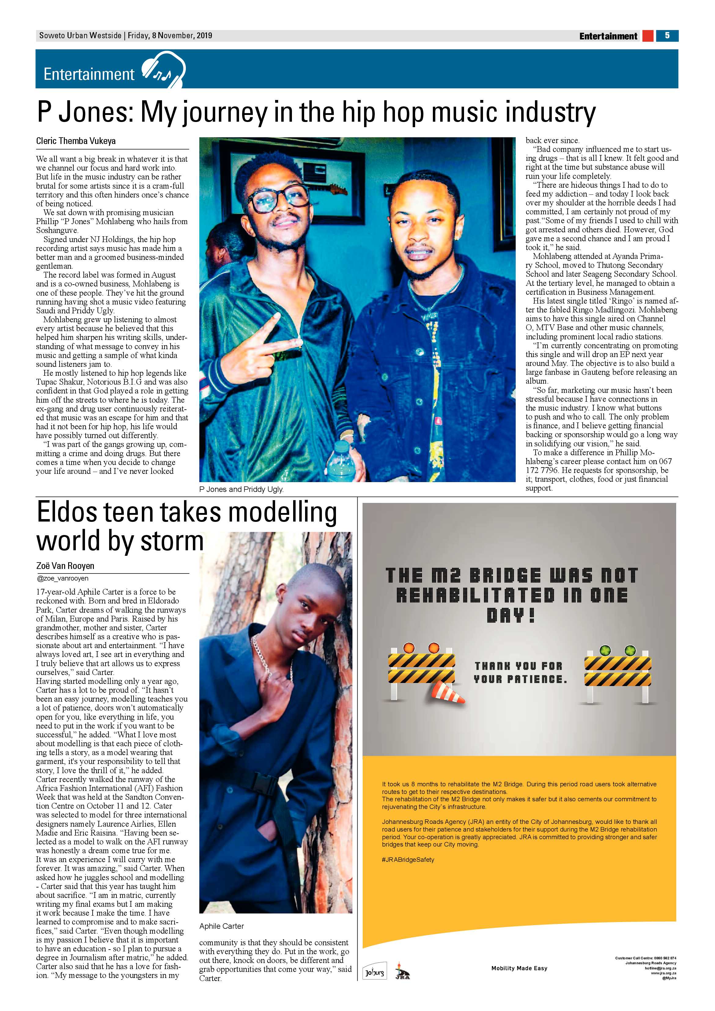 Westside News – November 08, 2019 page 5