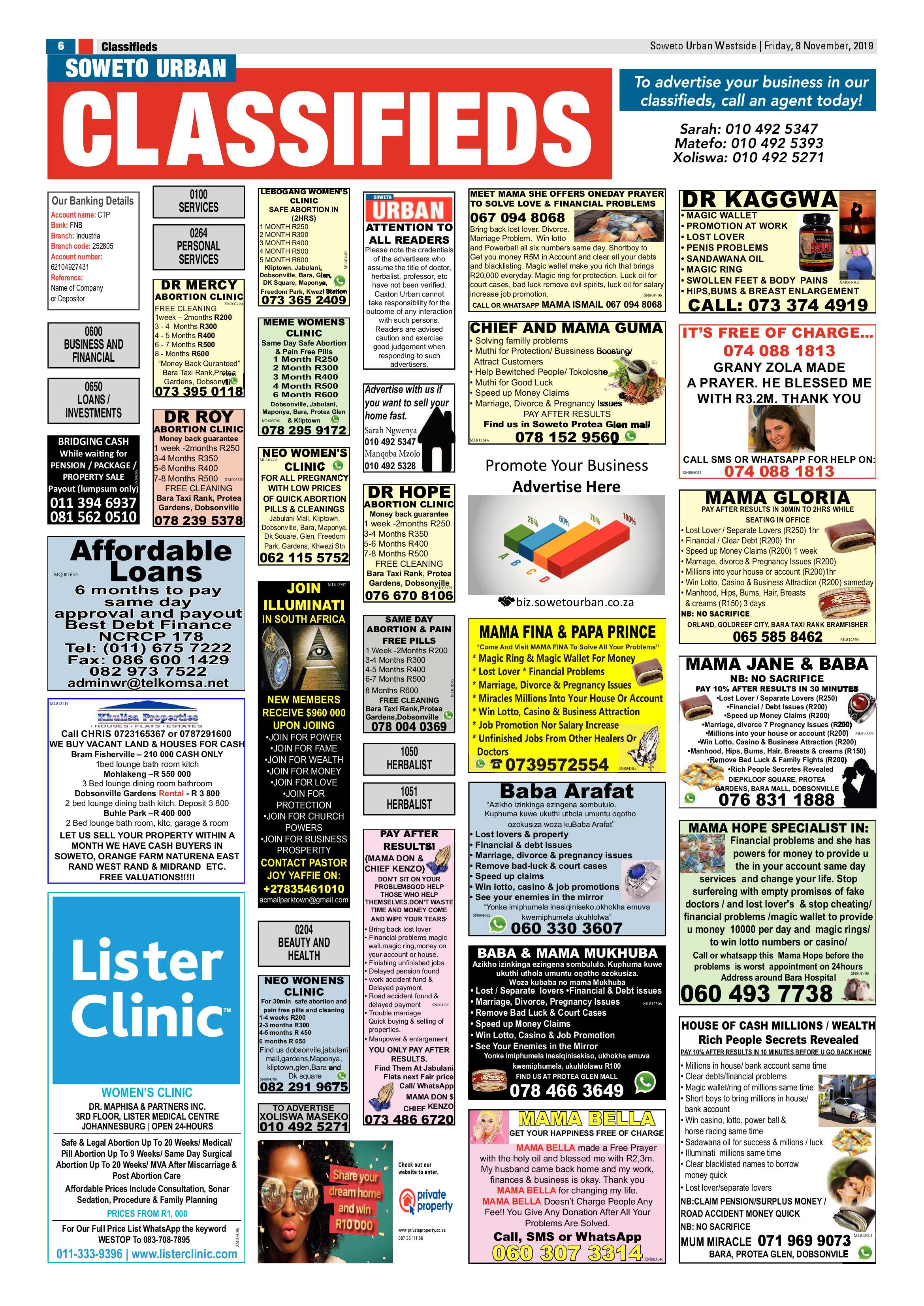 Westside News – November 08, 2019 page 6