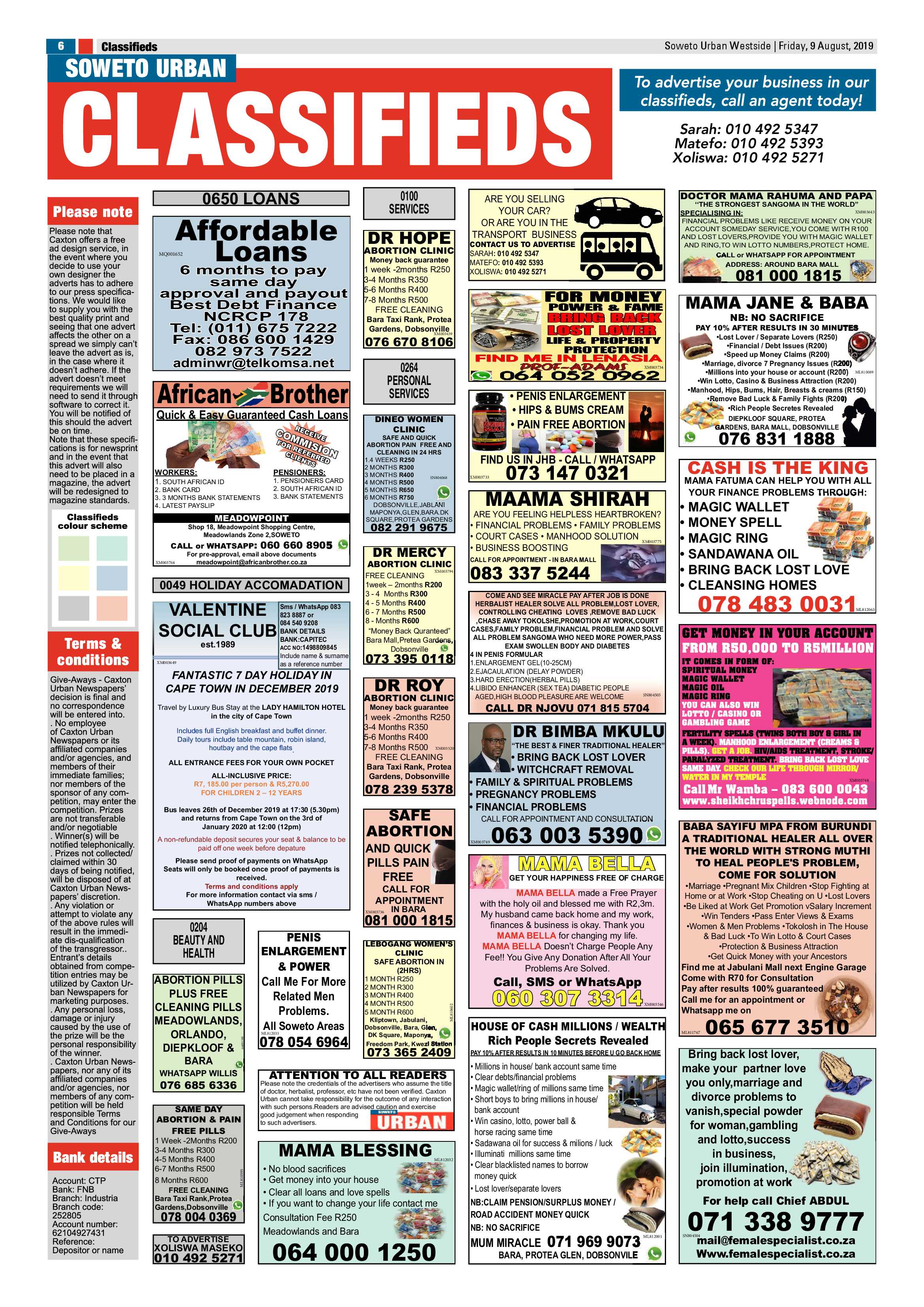 Westside News – August 9, 2019 page 6