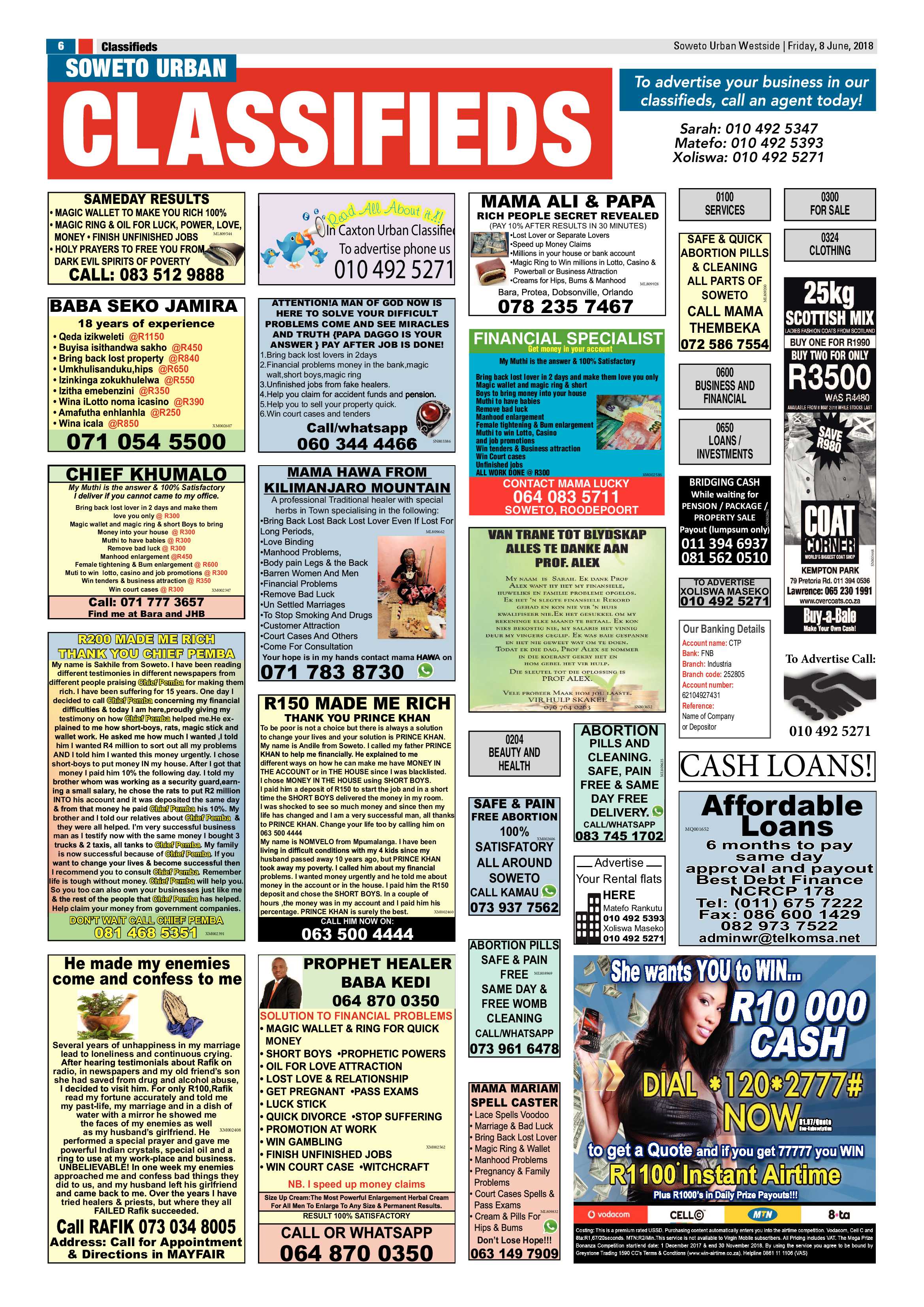 Westside – June 8, 2018 issue page 6