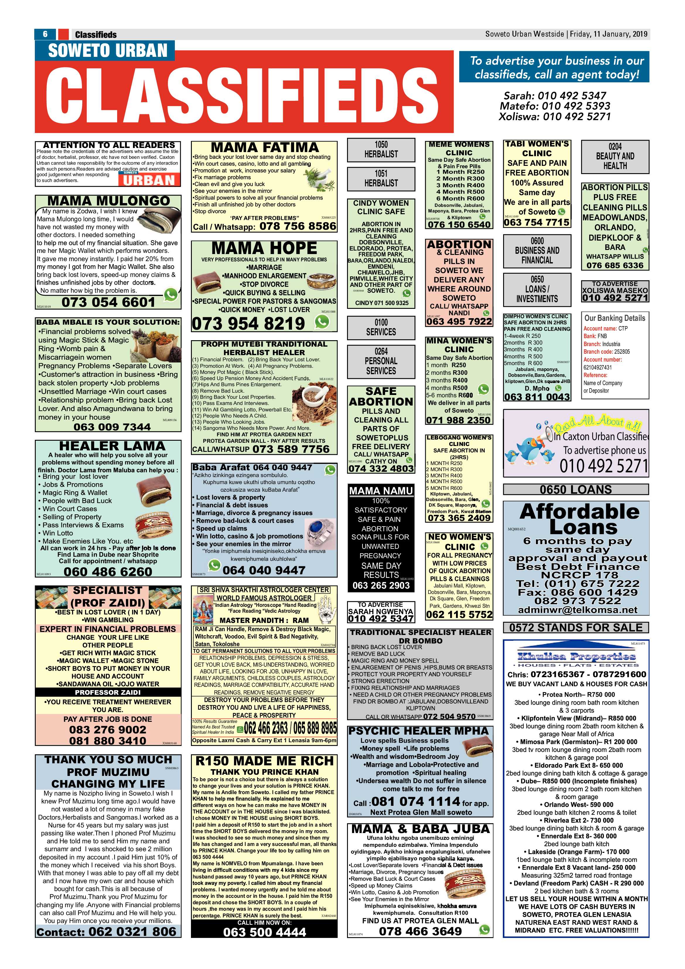 Jan 11 – Westbury News page 6