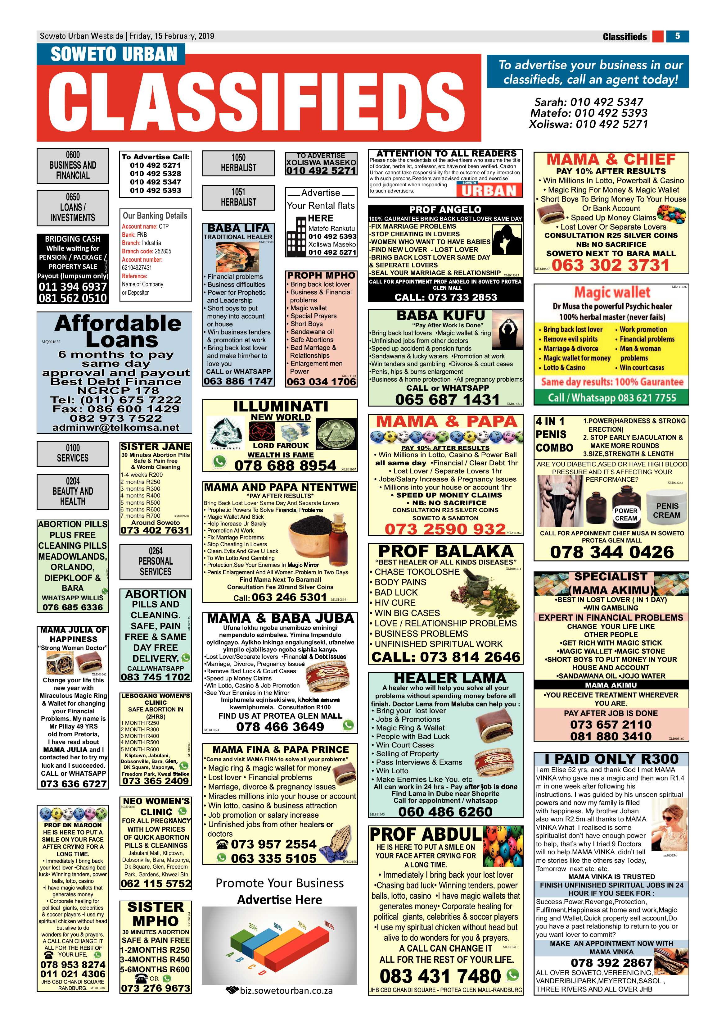 Westside News – February 15, 2019 page 5