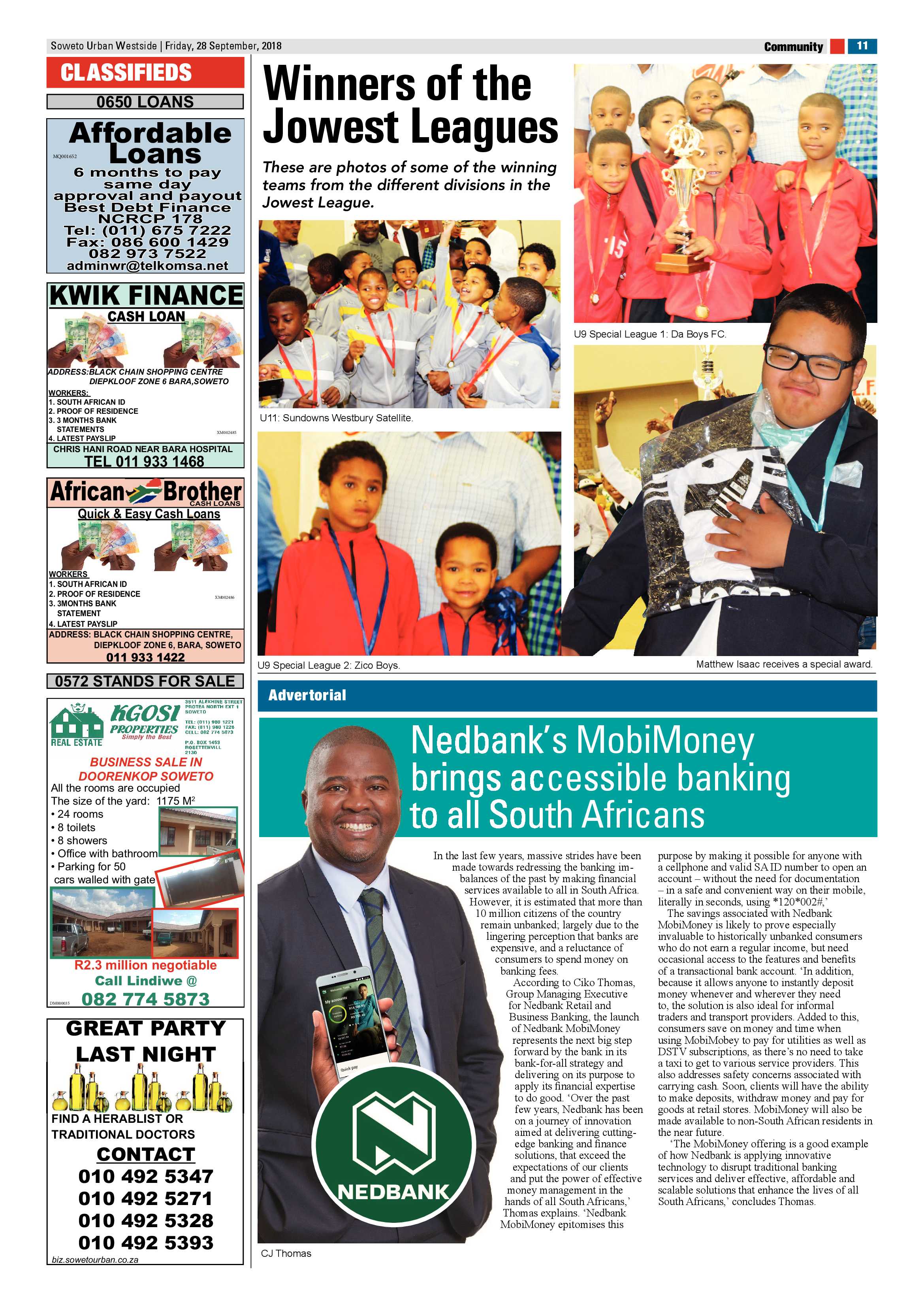 Westside – October 5, 2018 issue page 17