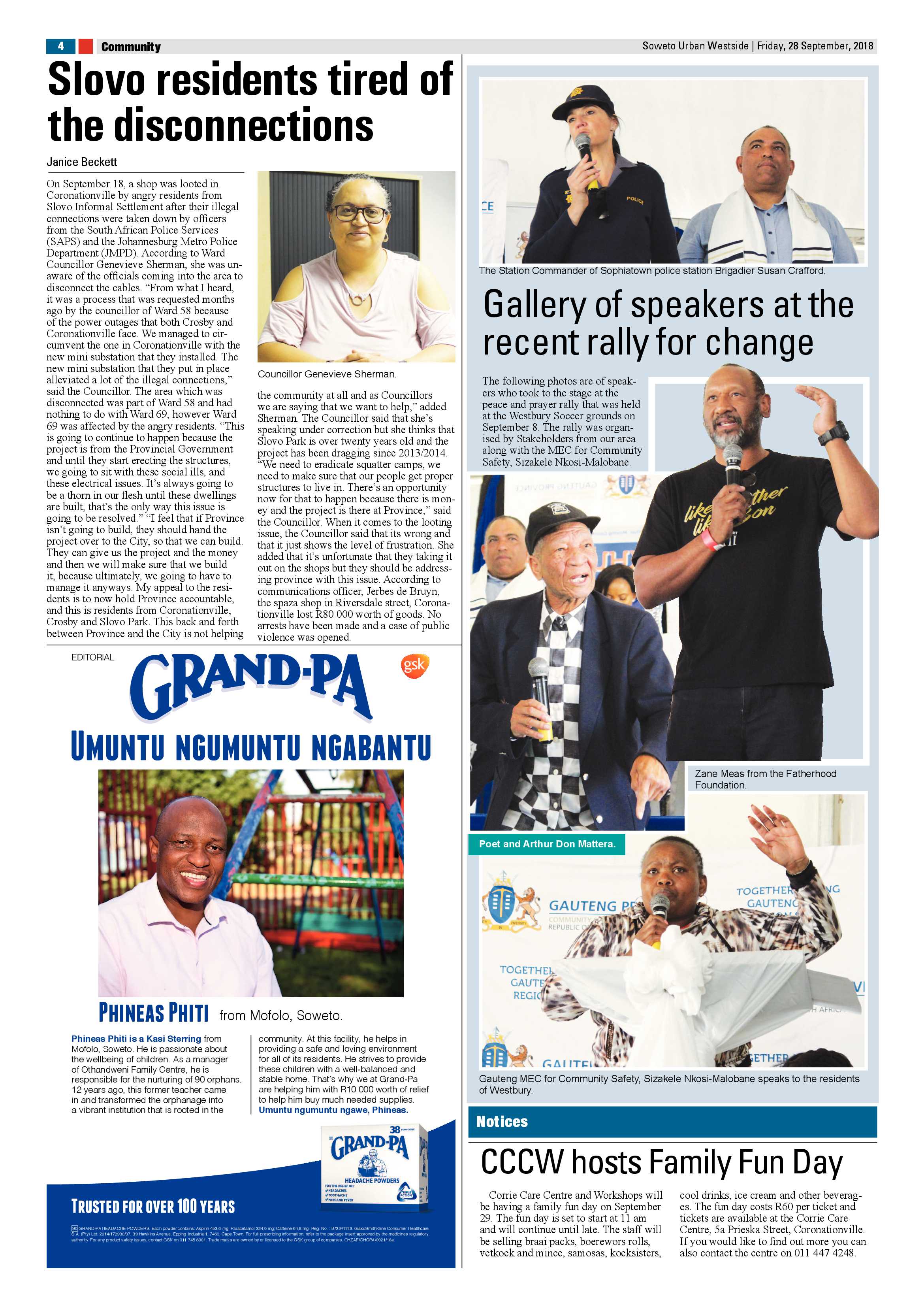 Westside – October 5, 2018 issue page 6