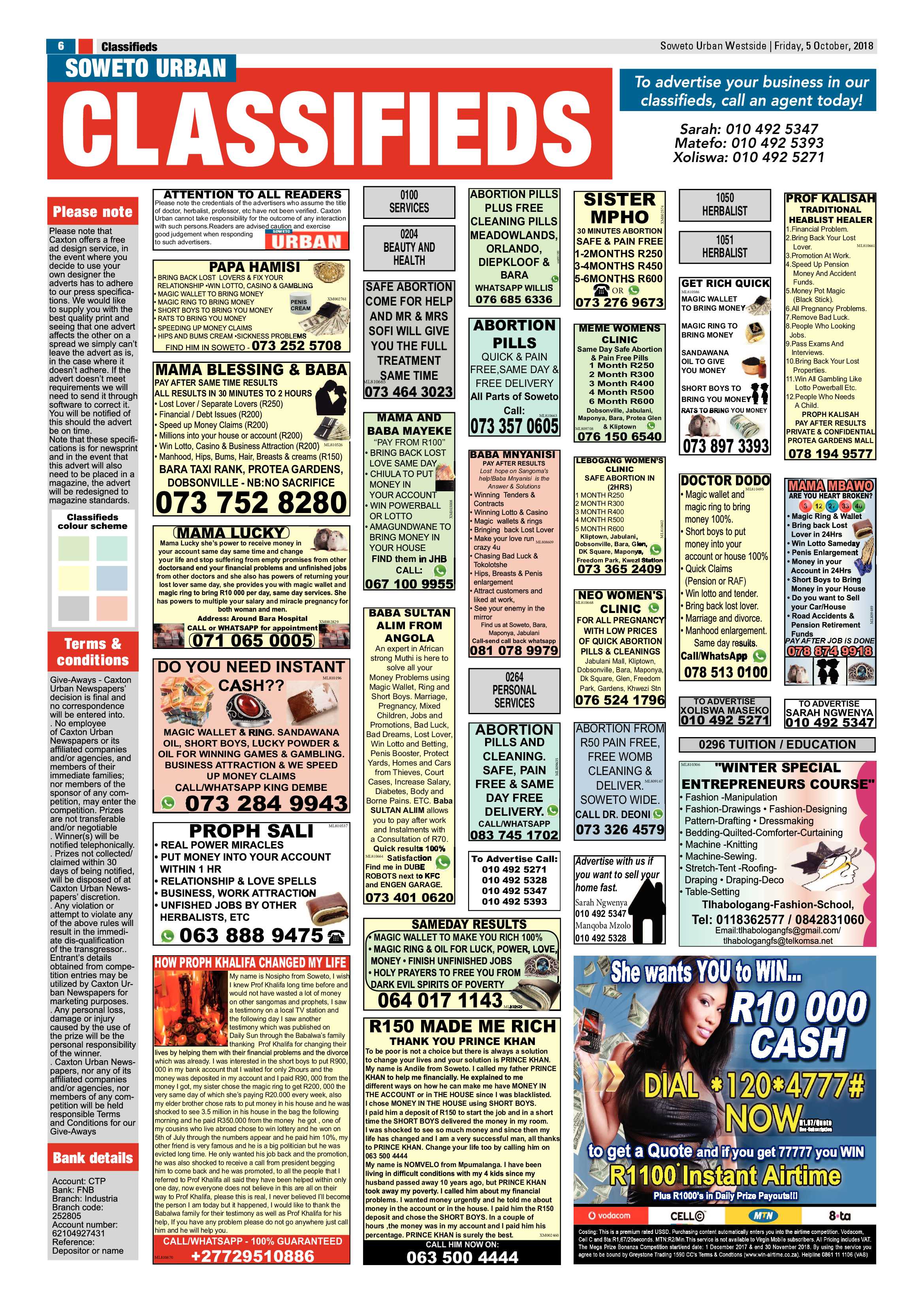 Westside – October 5, 2018 issue page 9
