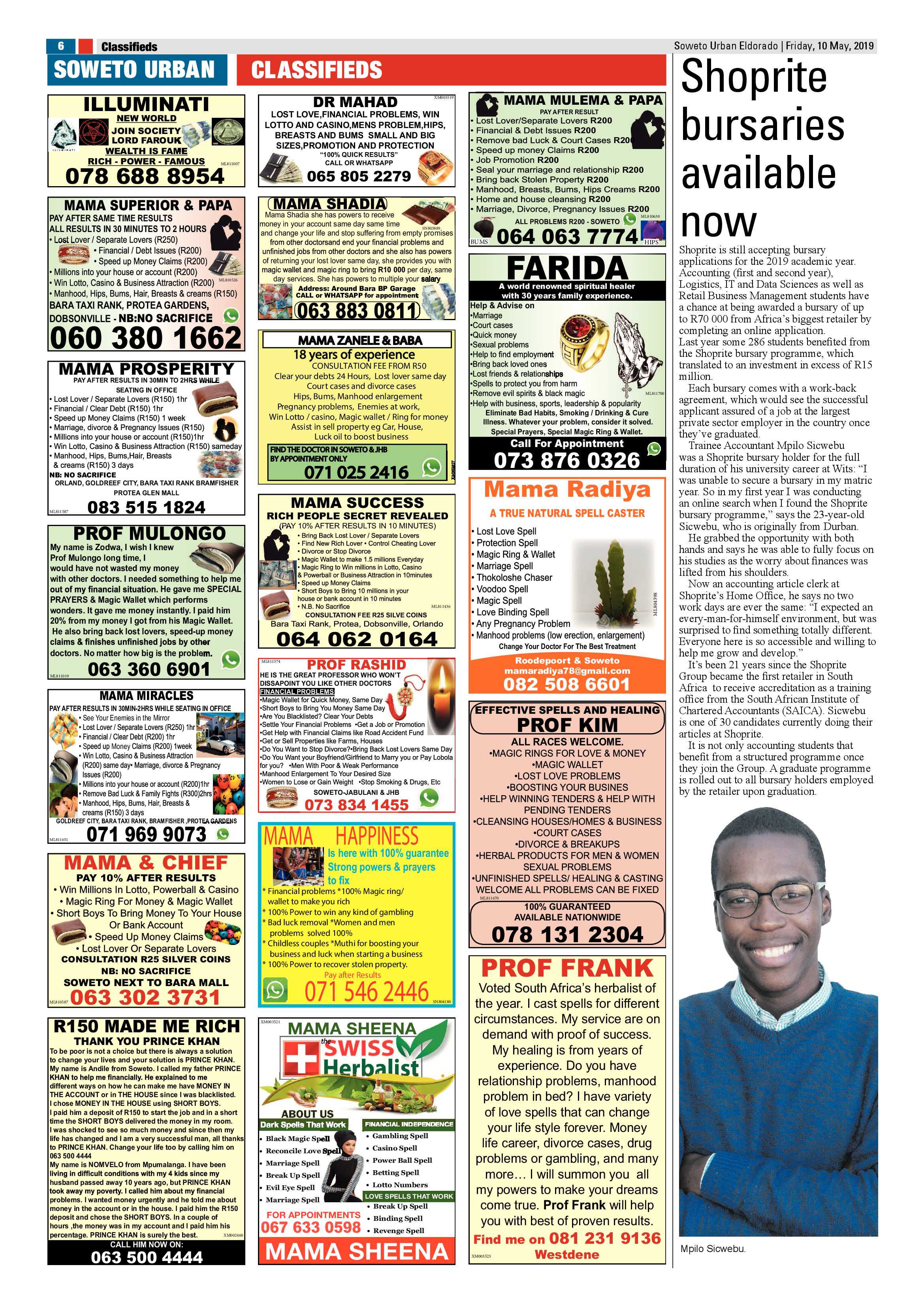 Eldorado Park News – May 10, 2019 page 6