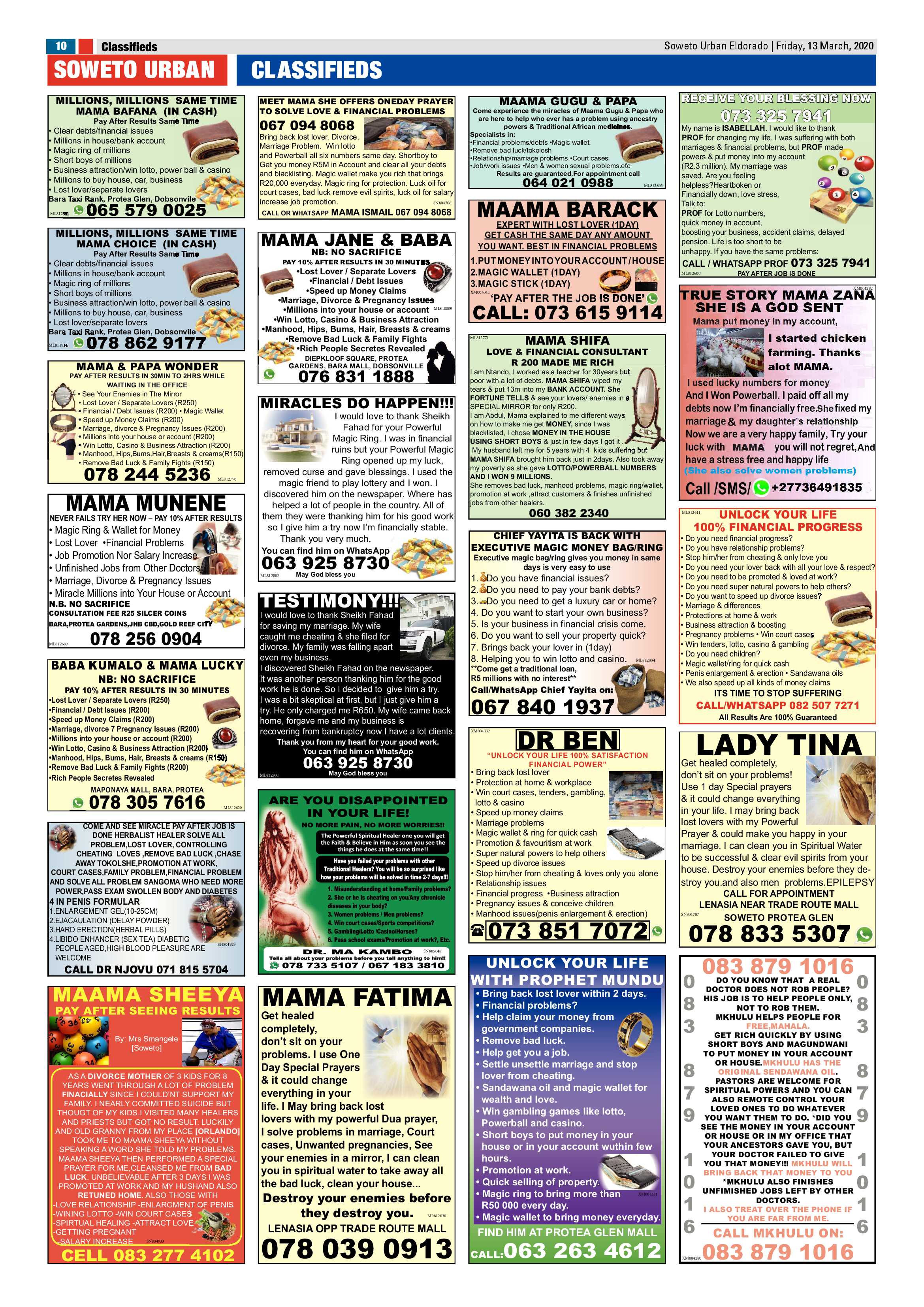 Eldos March 13 , 2020 page 10