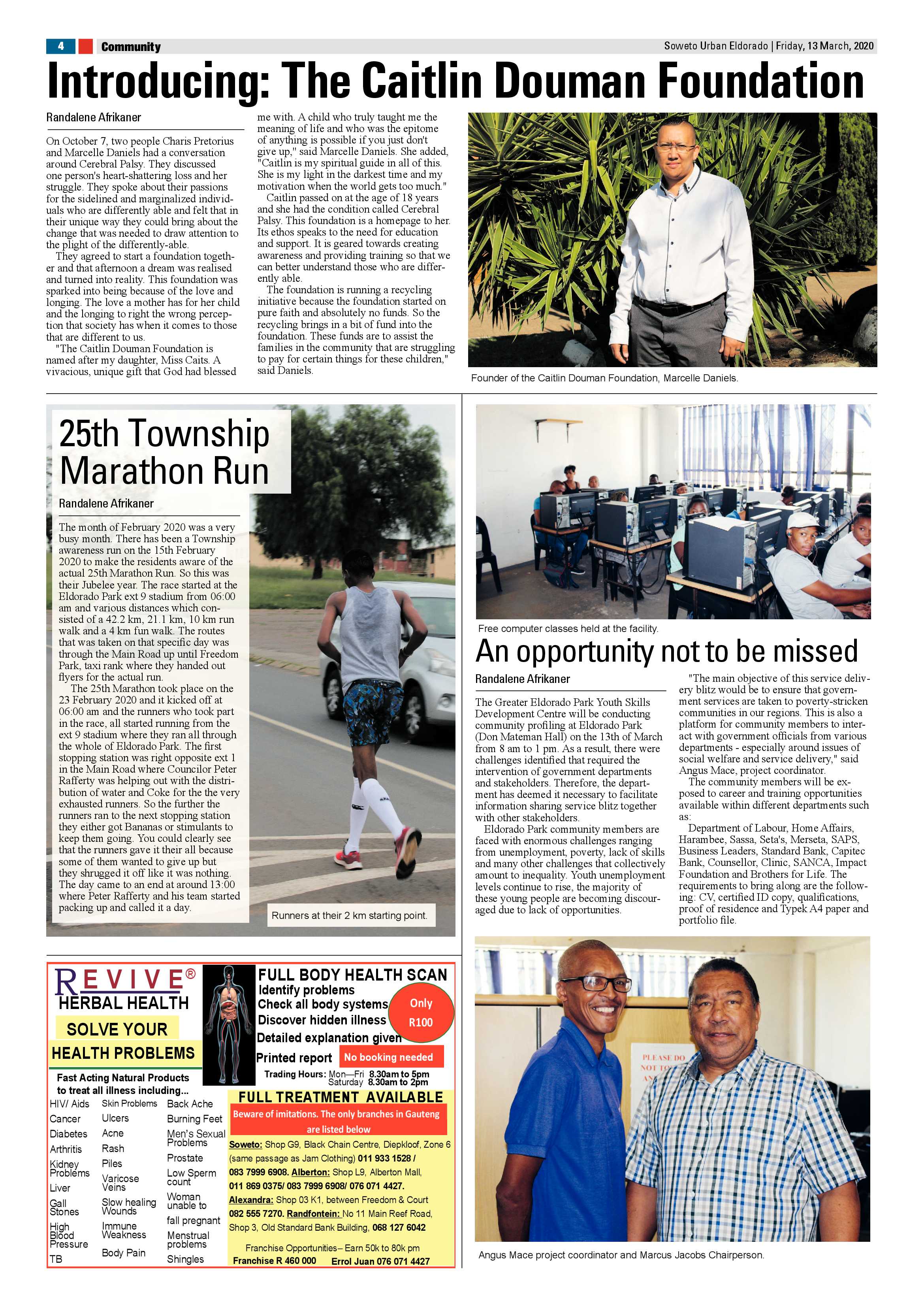 Eldos March 13 , 2020 page 4