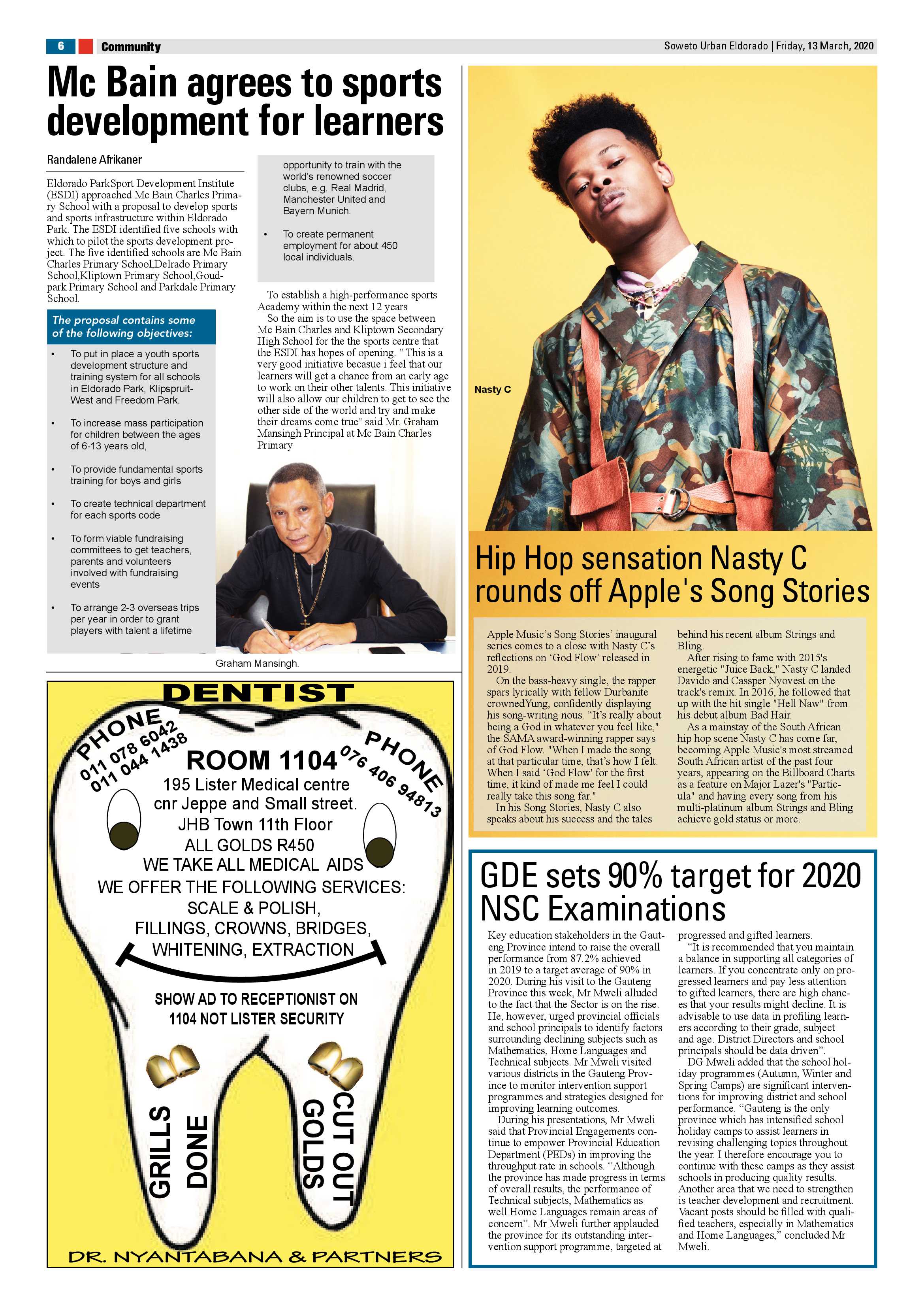 Eldos March 13 , 2020 page 6