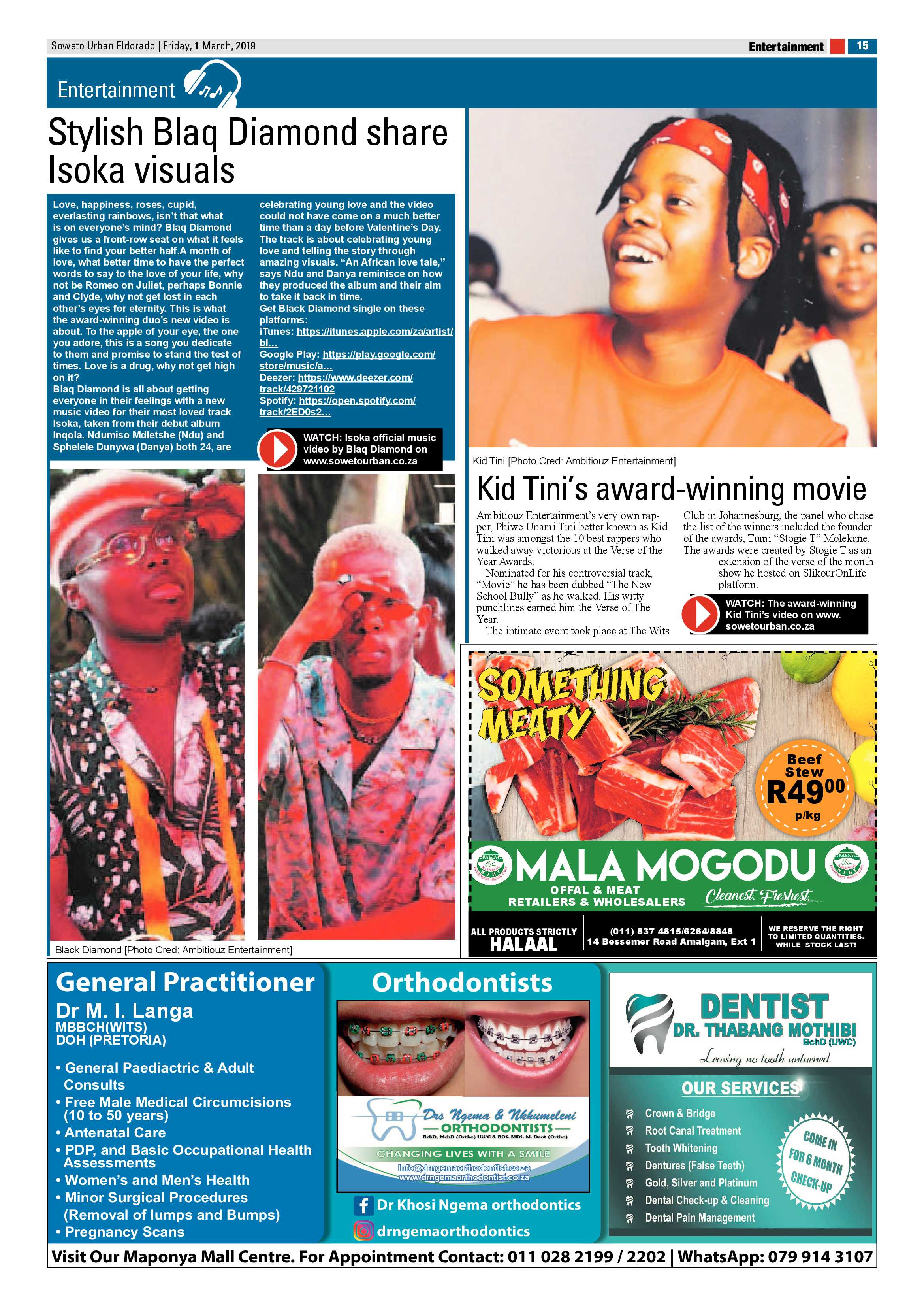 Eldorado Park news– March 1, 2019 page 15