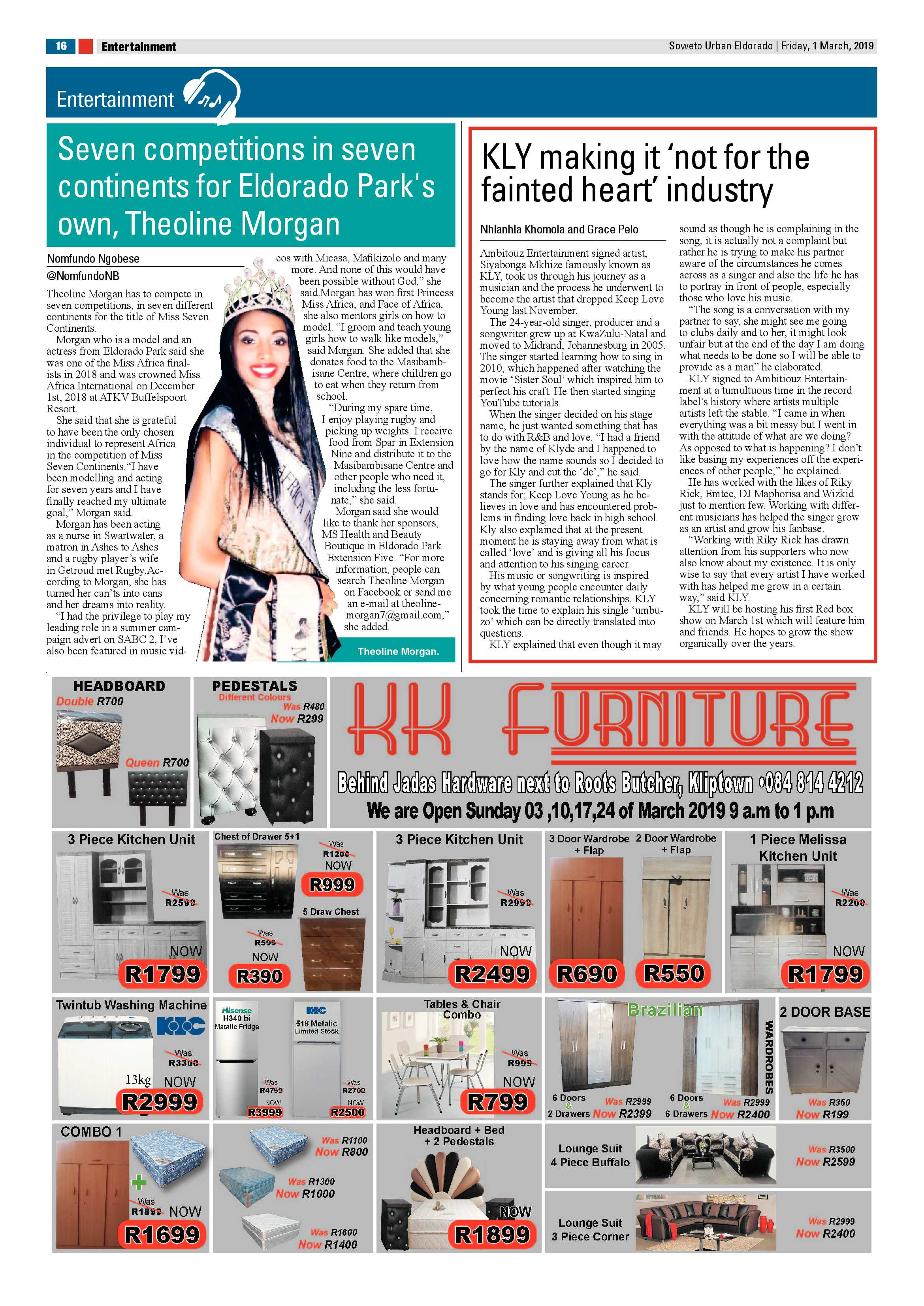 Eldorado Park news– March 1, 2019 page 16
