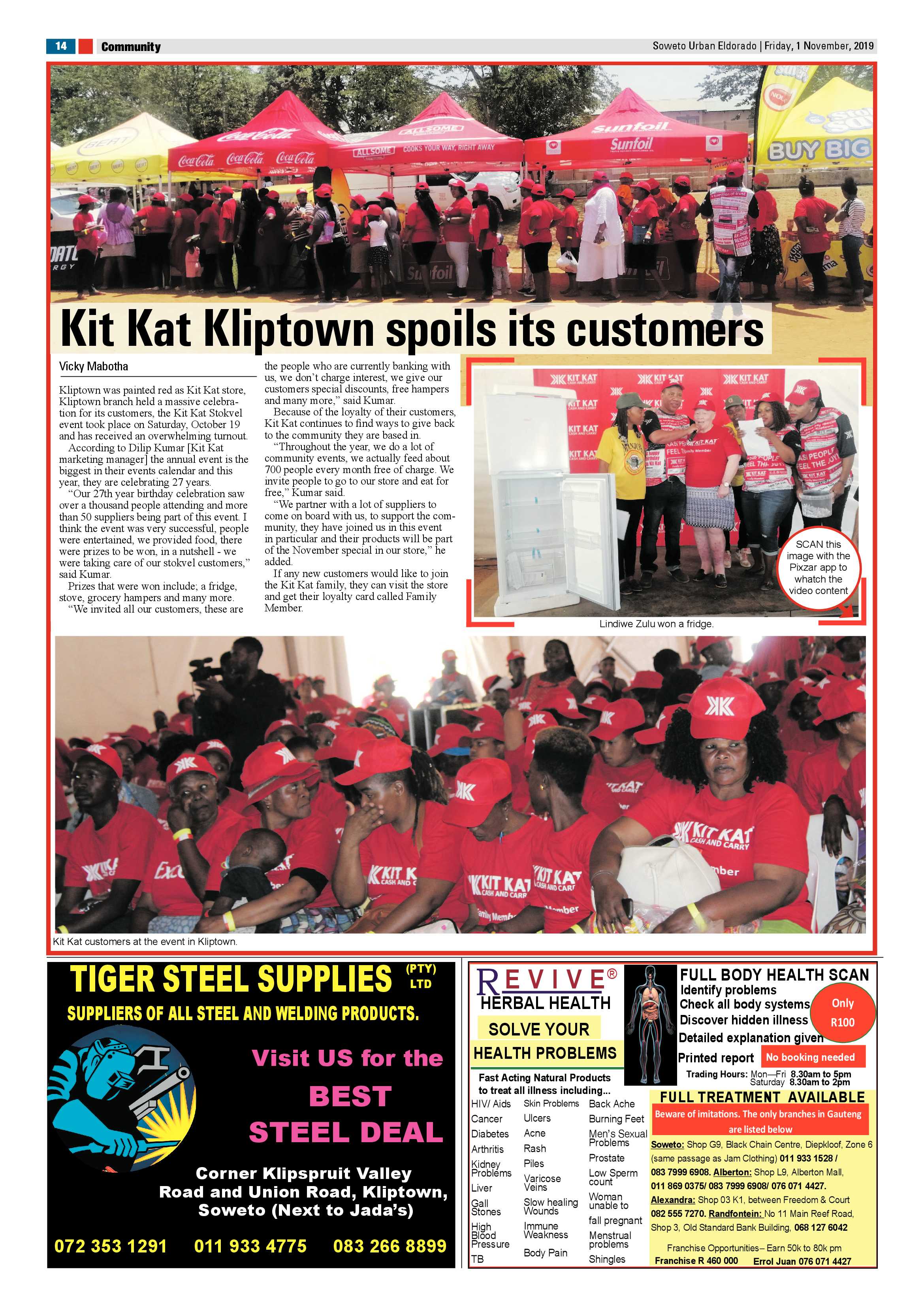 Eldorado News – November 01, 2019 page 14