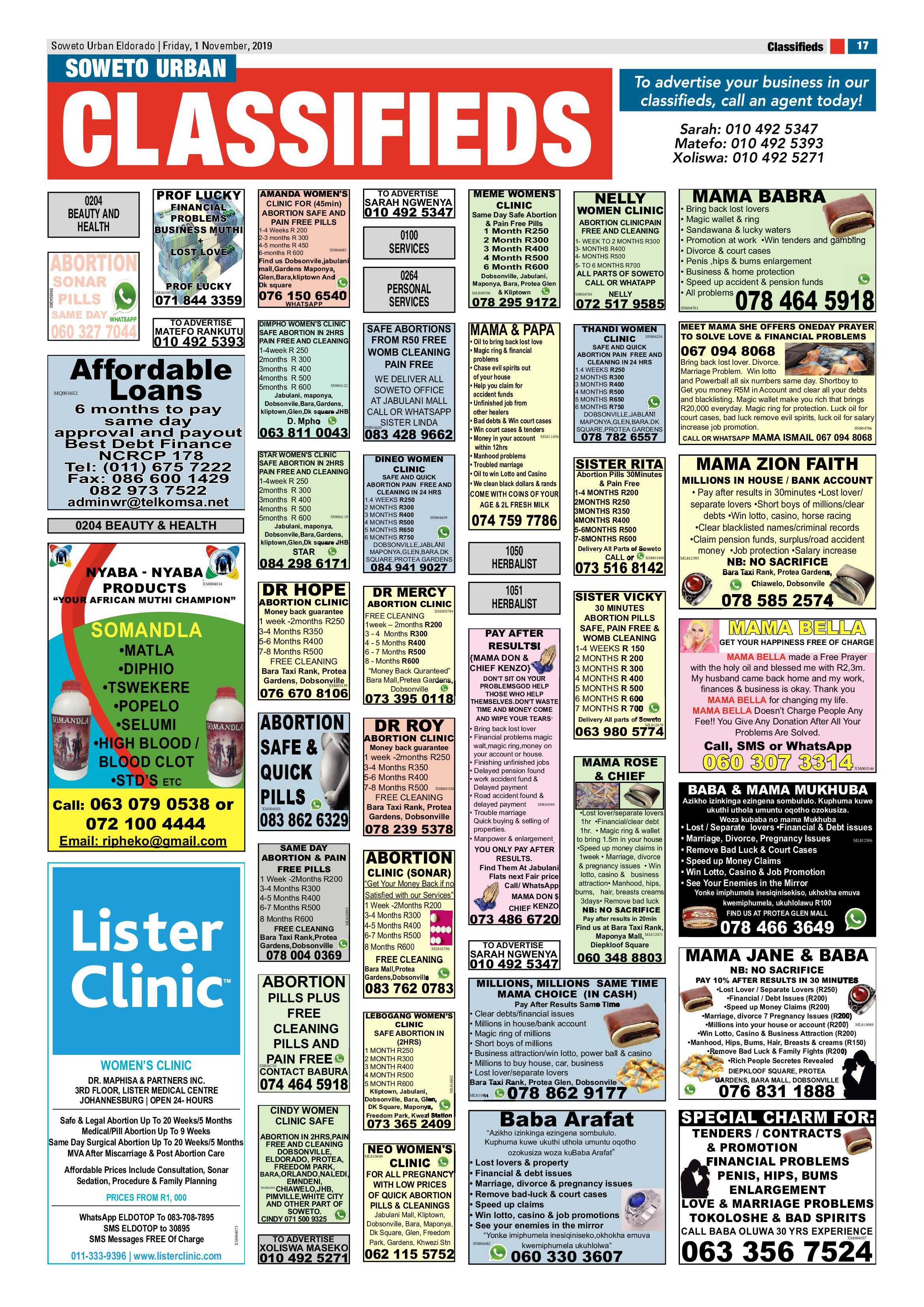 Eldorado News – November 01, 2019 page 17